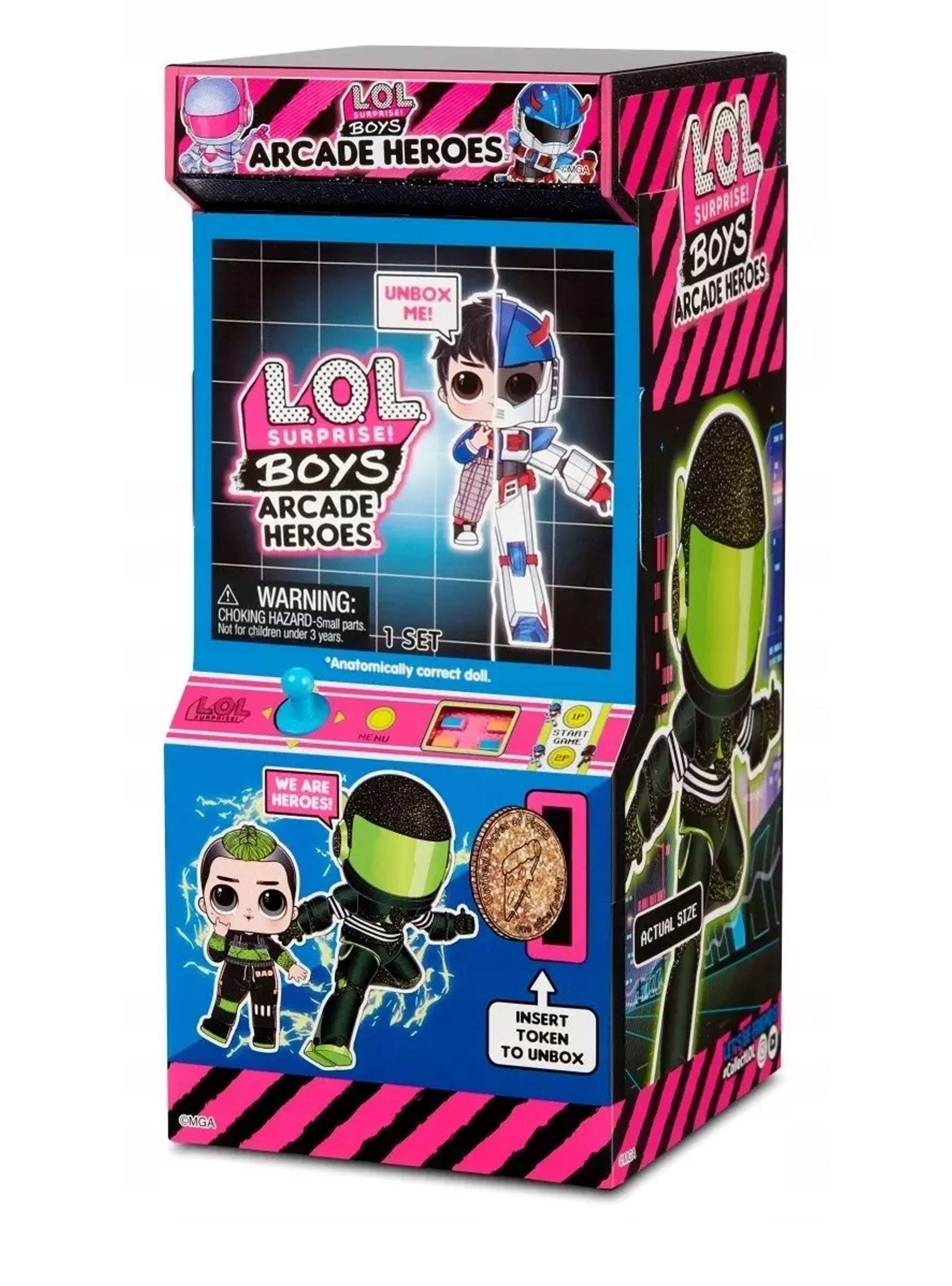 Lol Surprise Boys Arcade Heroes Muñecas Wabro-3