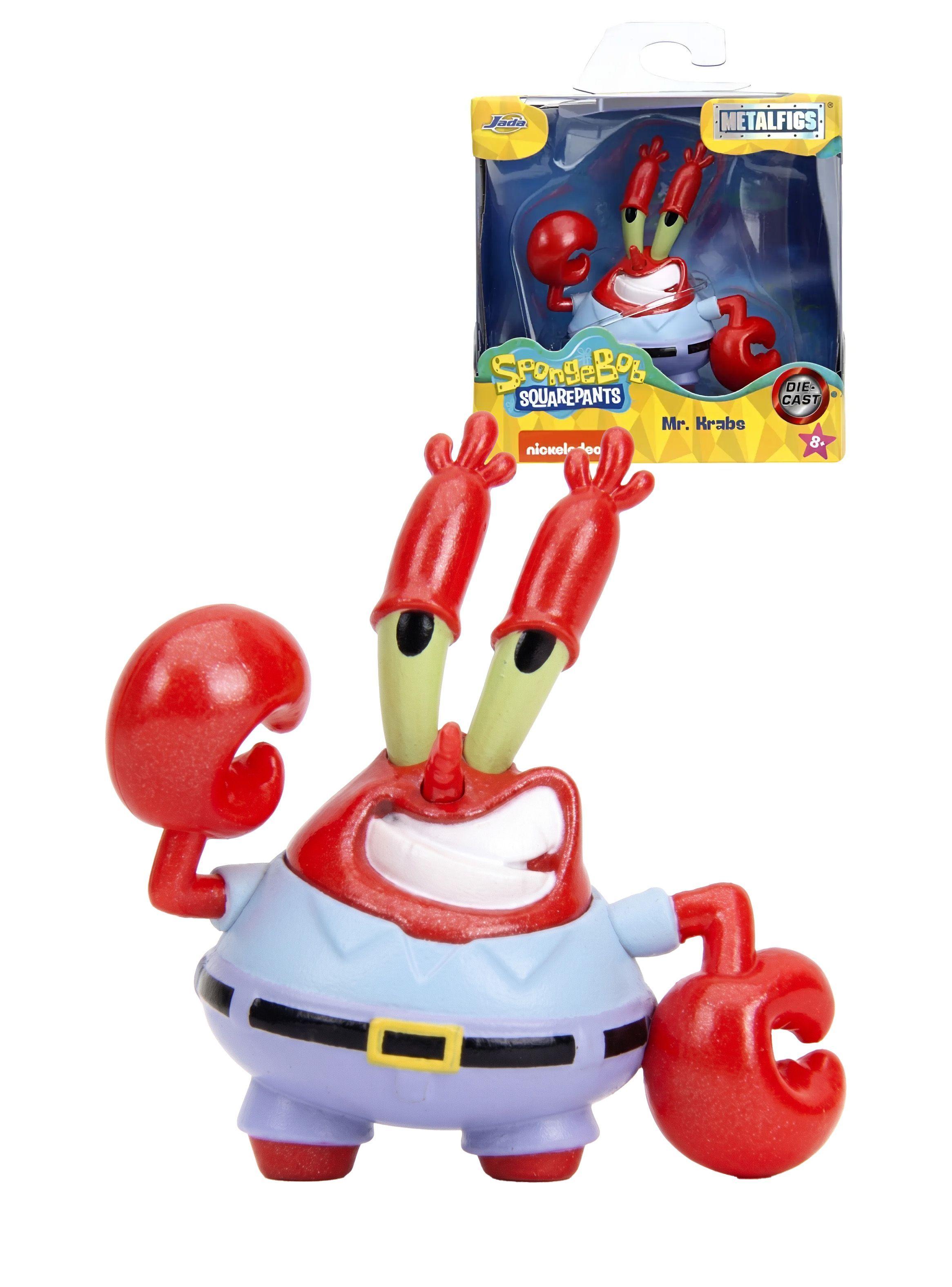 Figura Metal Senor Cangrejo Bob Esponja 10 cm Coleccionable-0