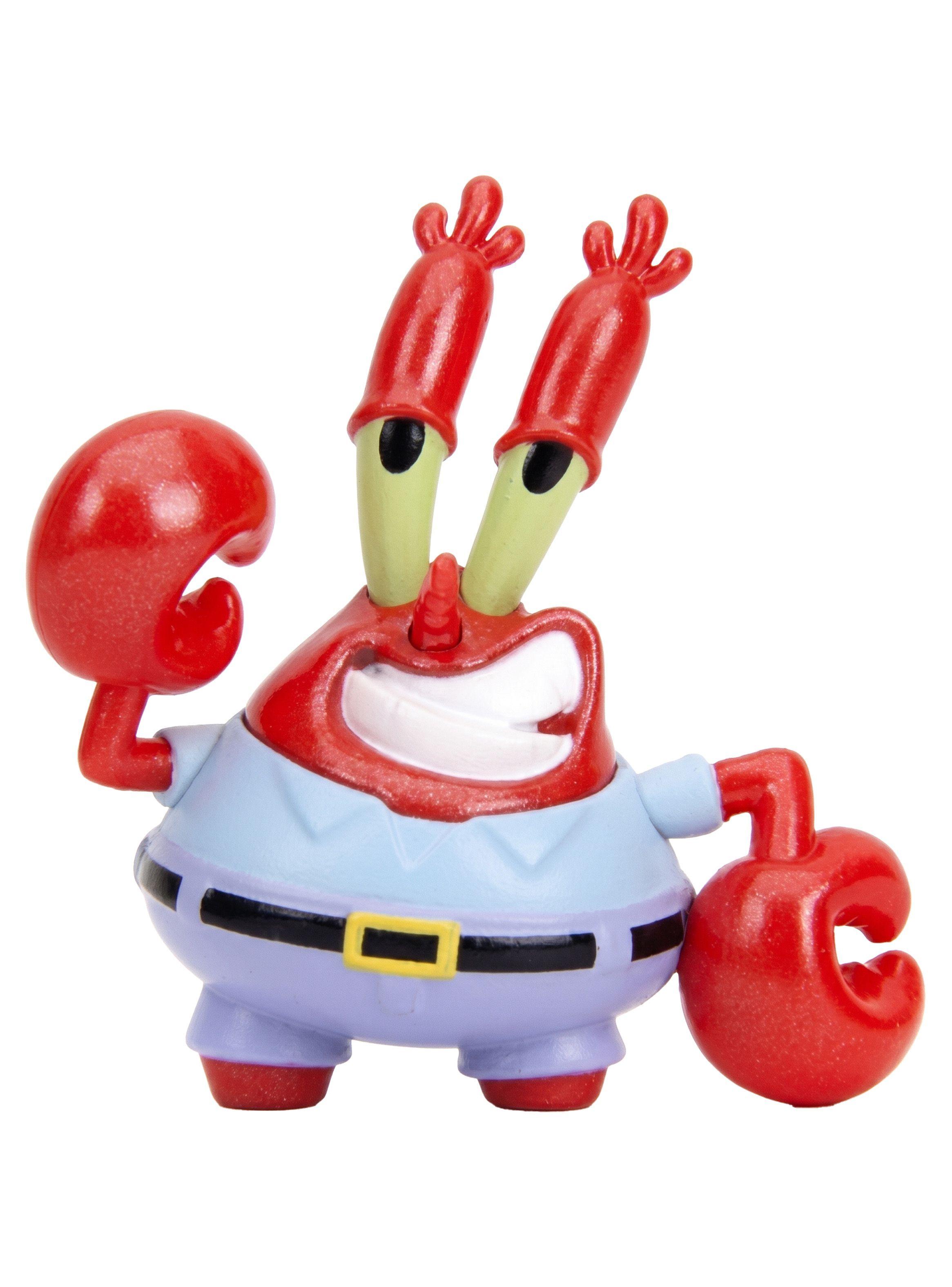 Figura Metal Senor Cangrejo Bob Esponja 10 cm Coleccionable-1
