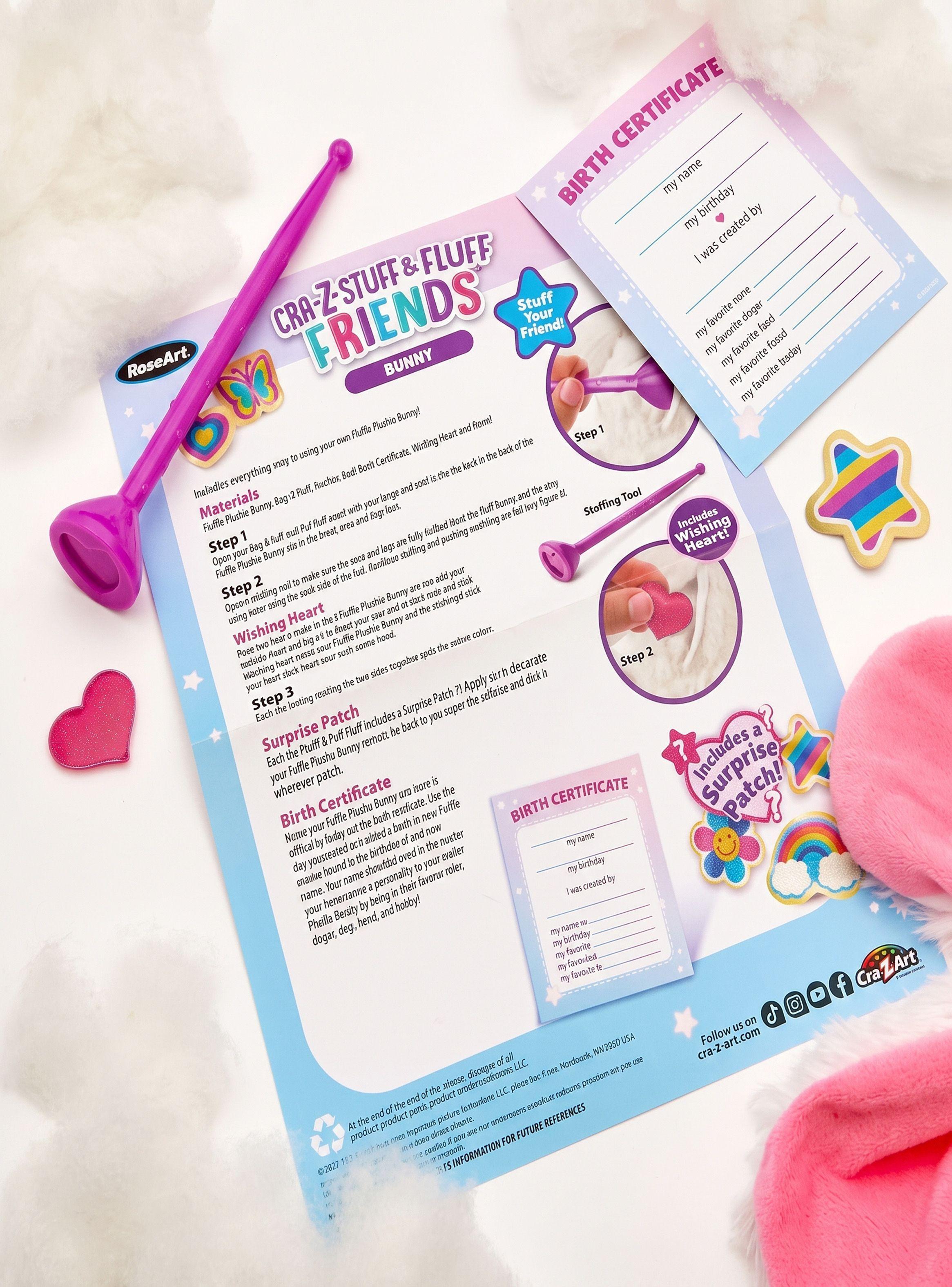 Kit Crea Tu Propio Peluche Conejo Cra z stuff-3