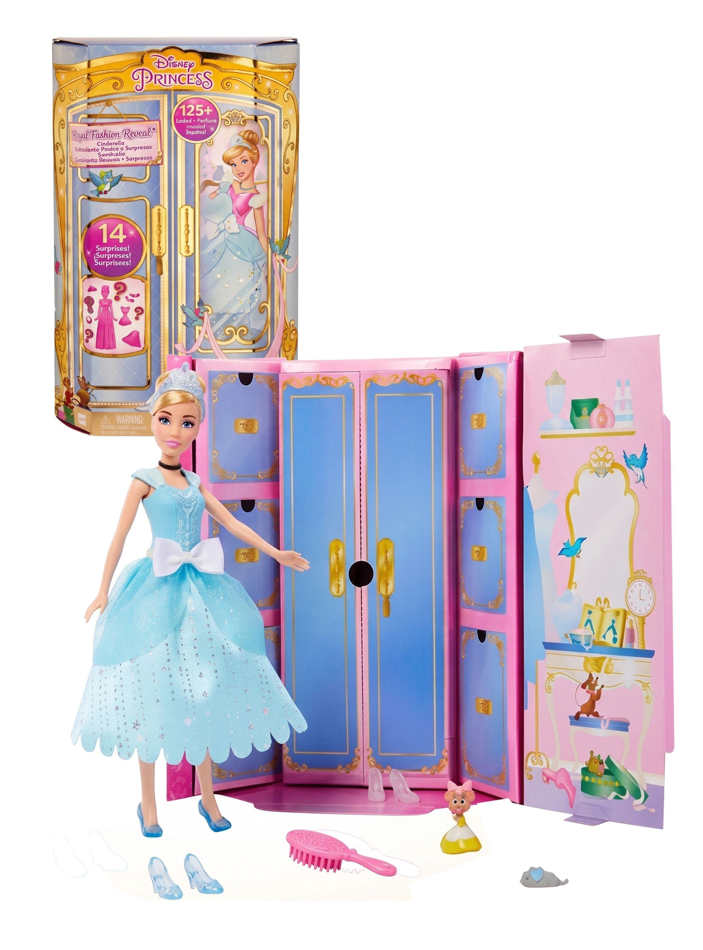 Muñeca Barbie Princesa Disney Cenicienta Modas Sorpresa-0