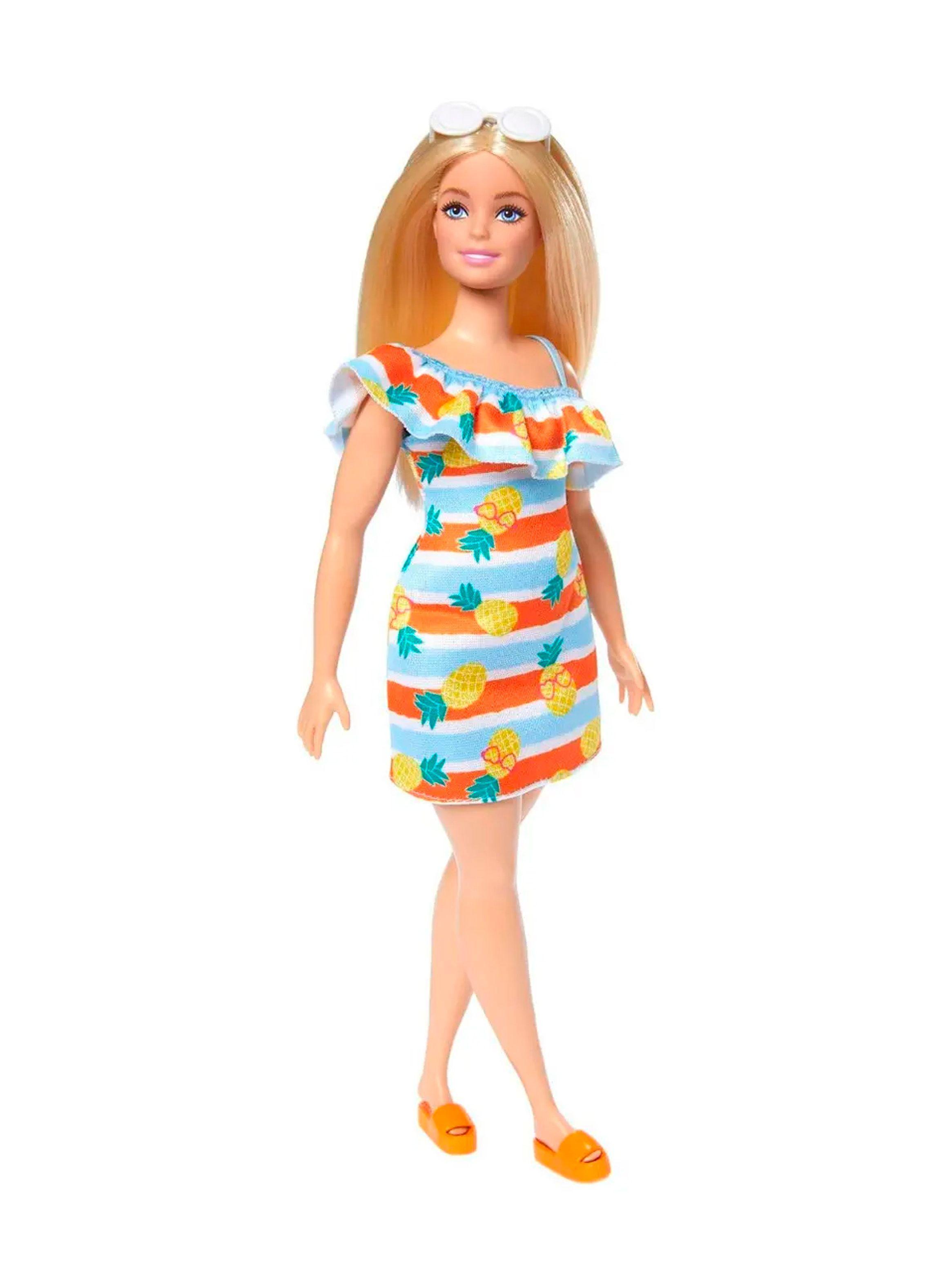 Muñeca Barbie Extra Fly Look De Playa Accesorios niños 3+-3