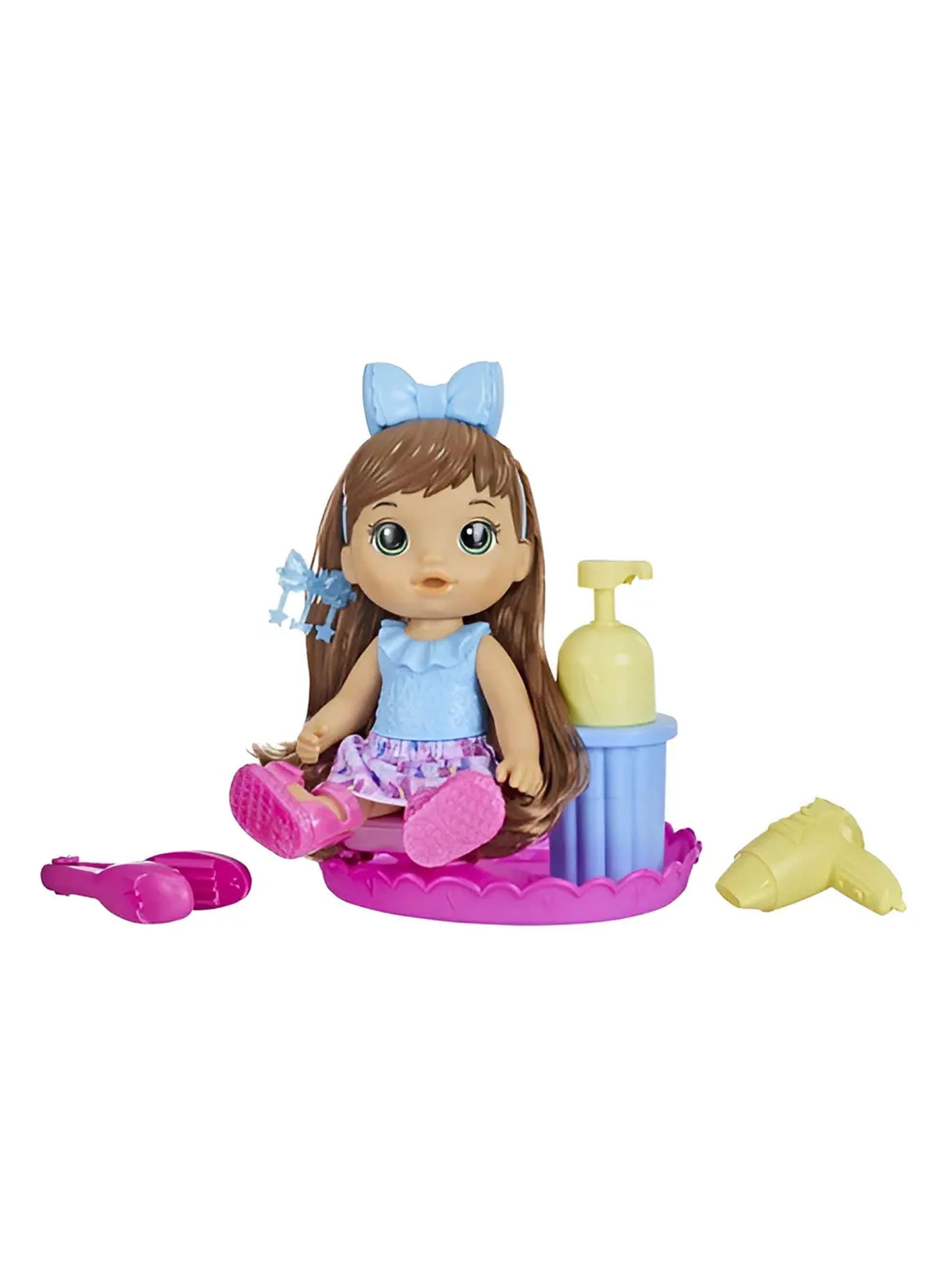Muñeca Baby Alive Diversion Con Burbujas Cabello Castaña niñas 3+-2