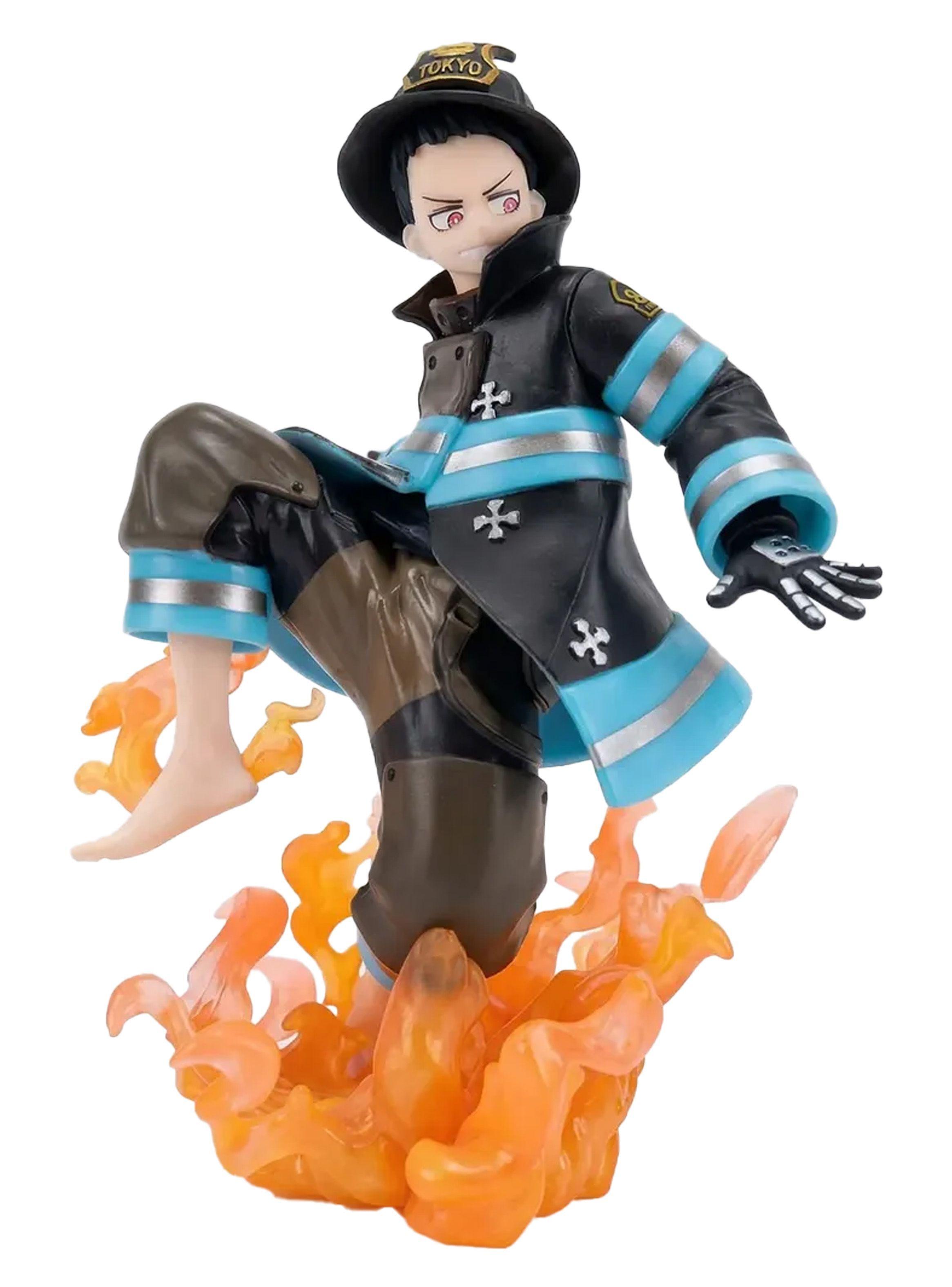 Figura Shinra Kusakabe Transformado Fire Force 16cm-1