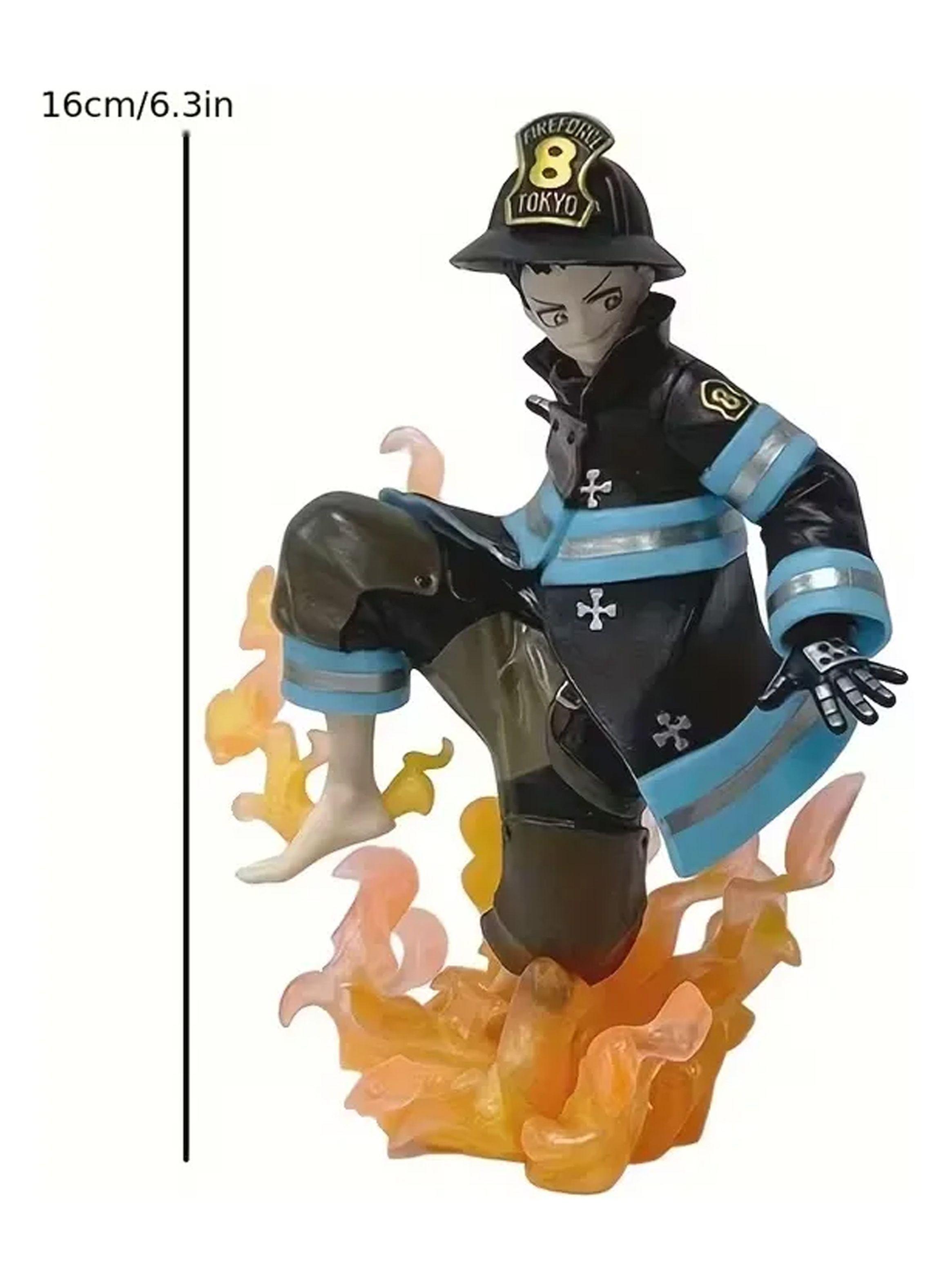 Figura Shinra Kusakabe Transformado Fire Force 16cm-3