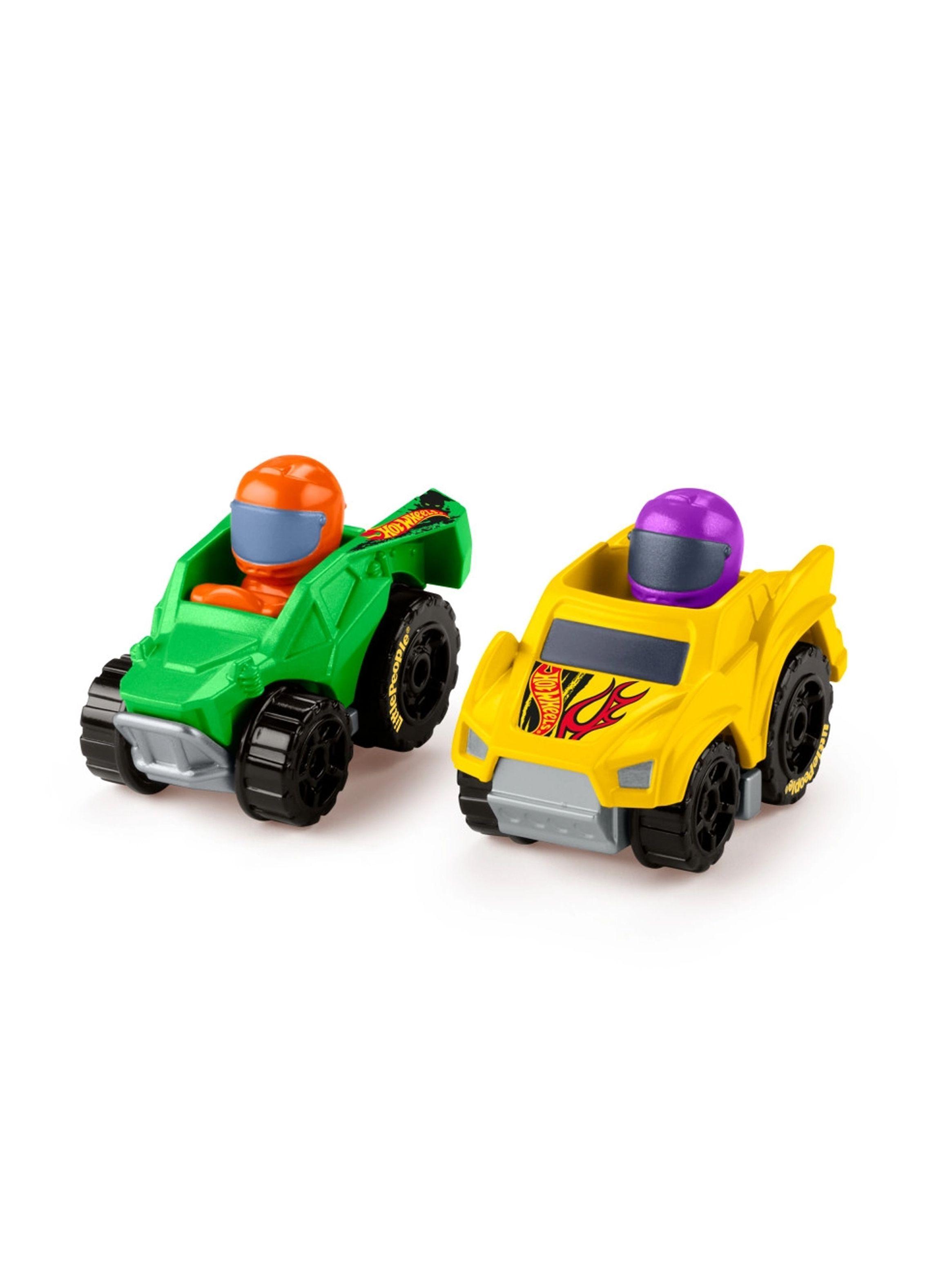 Pista Hot Wheels Para Bebés Little People de Mattel-3