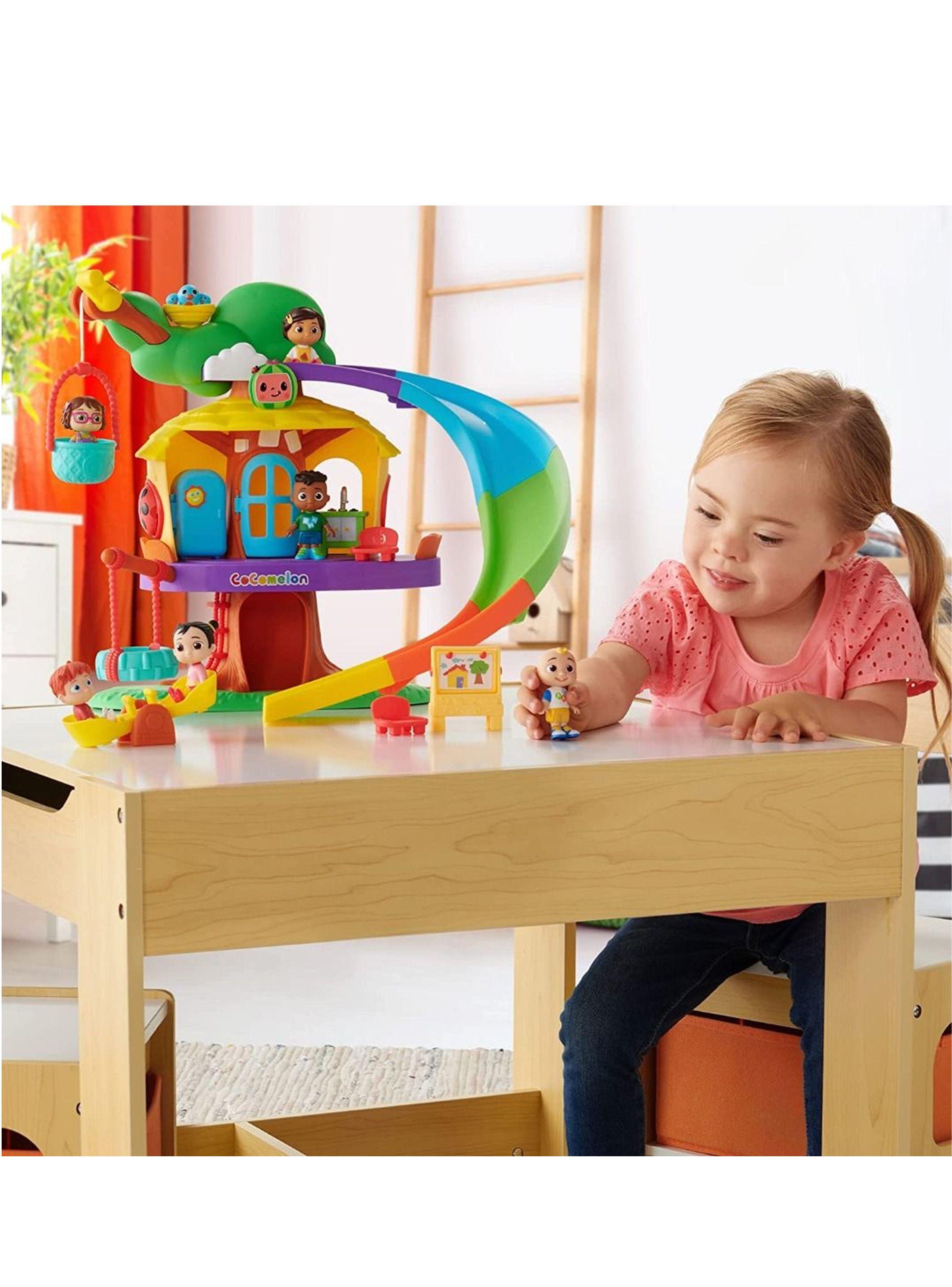 Set de Juegos Casa En El Árbol de Cocomelon JJ Deluxe Clubhouse Playset de Intek-5