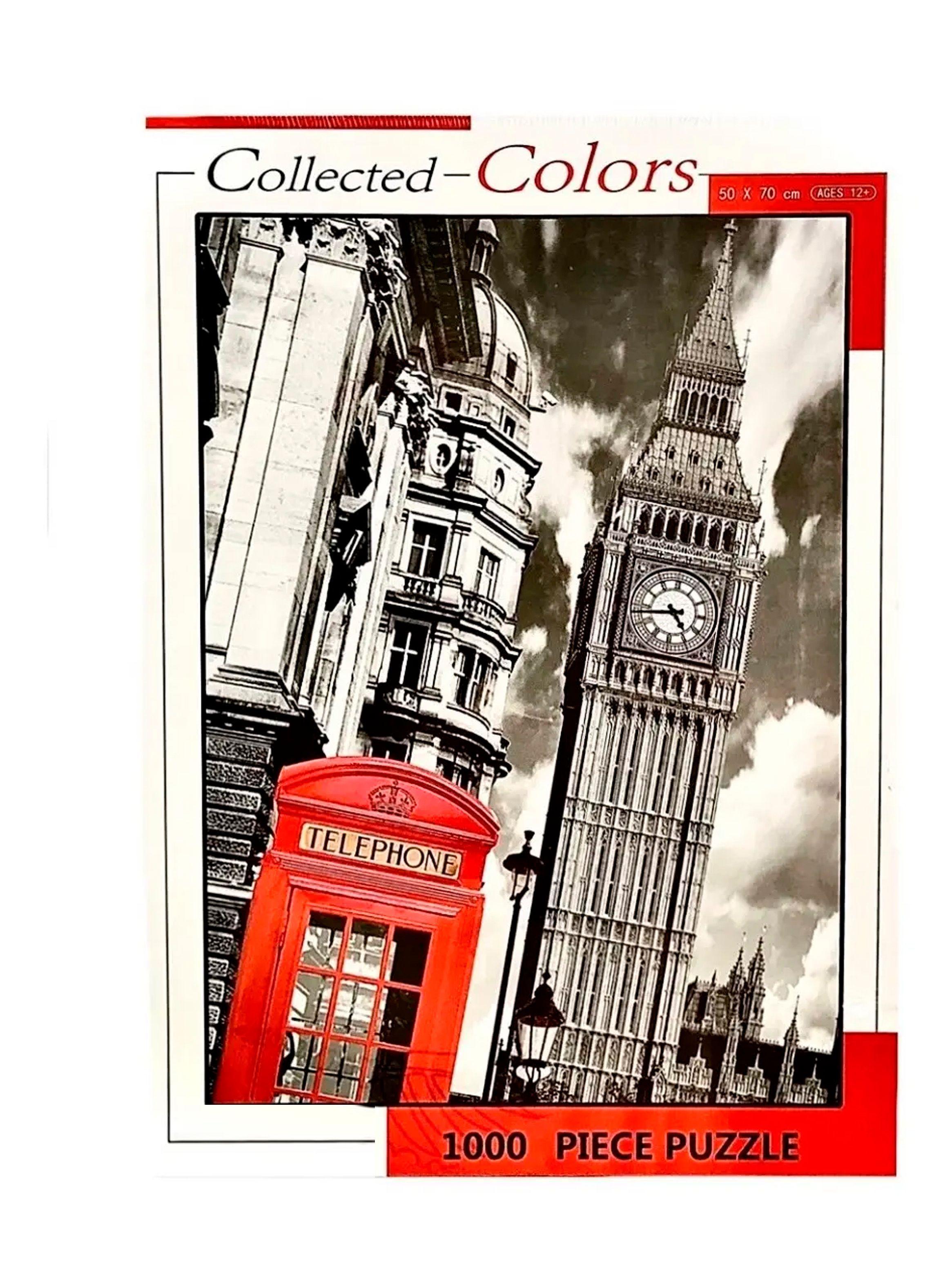Puzzle Rompecabezas Londres Big Ben 1000 Pcs 50x70cm Collected Colors-2