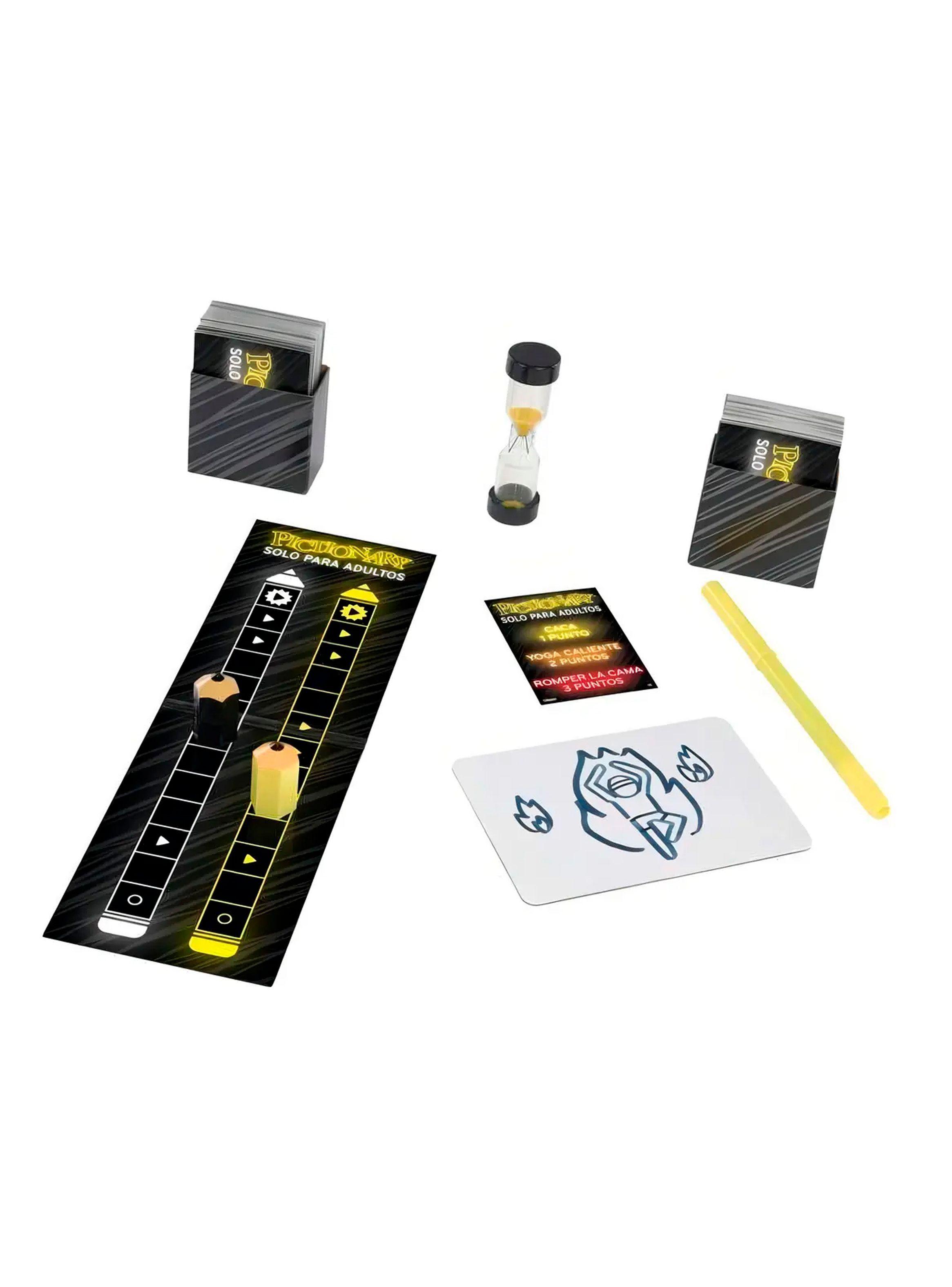 Juego Mesa Pictionary Solo Para Adultos 18 Mattel-5