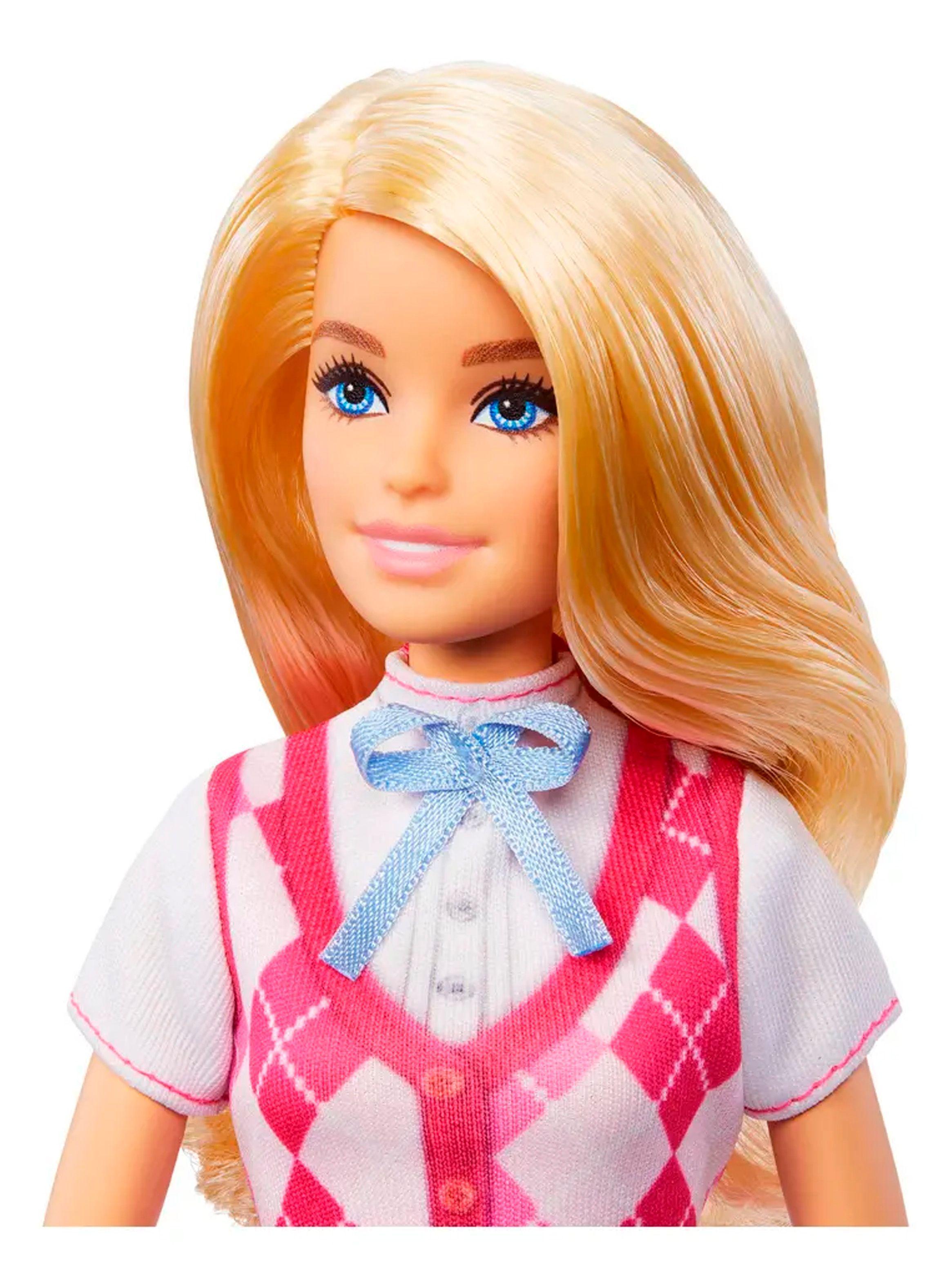 Muñeca Barbie Malibu Equitacion Con Caballo niños 3+-2