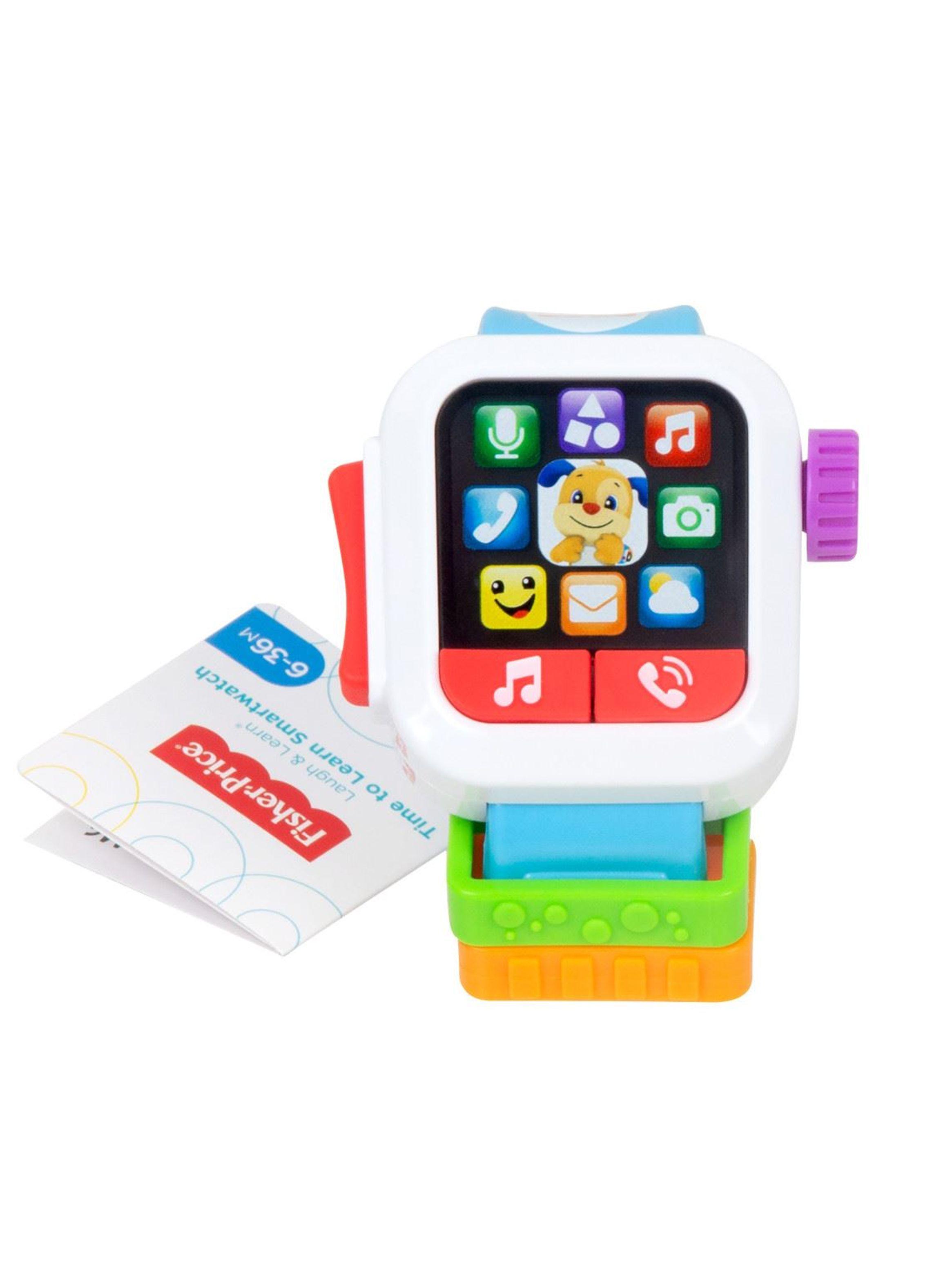 Juguete Interactivo Mi Primer Reloj Smartwatch Para Niños Color Azul-6
