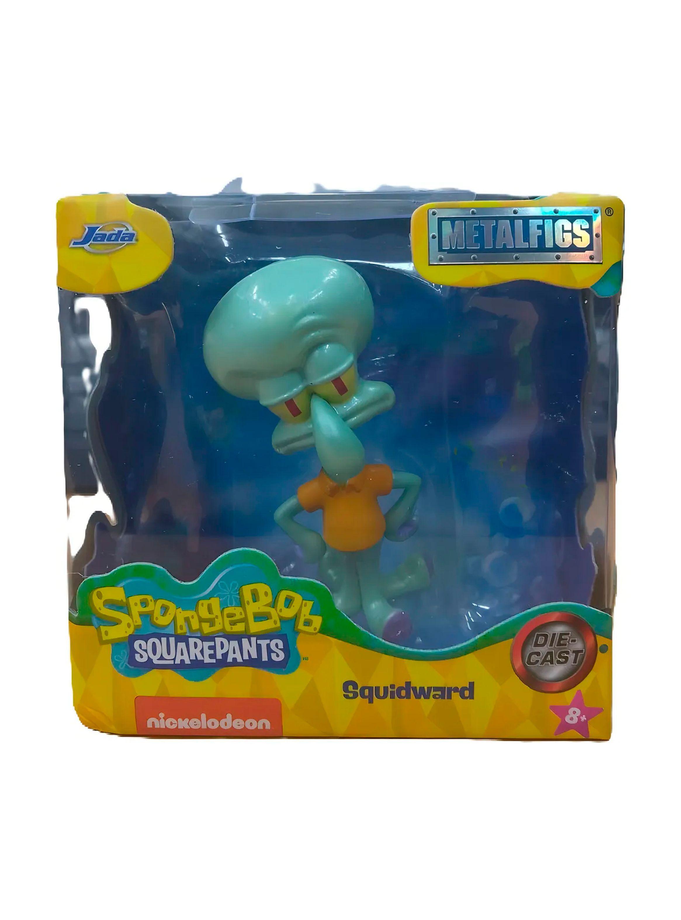 Figura Metálica Calamardo 10cm | Bob Esponja de Jada-2