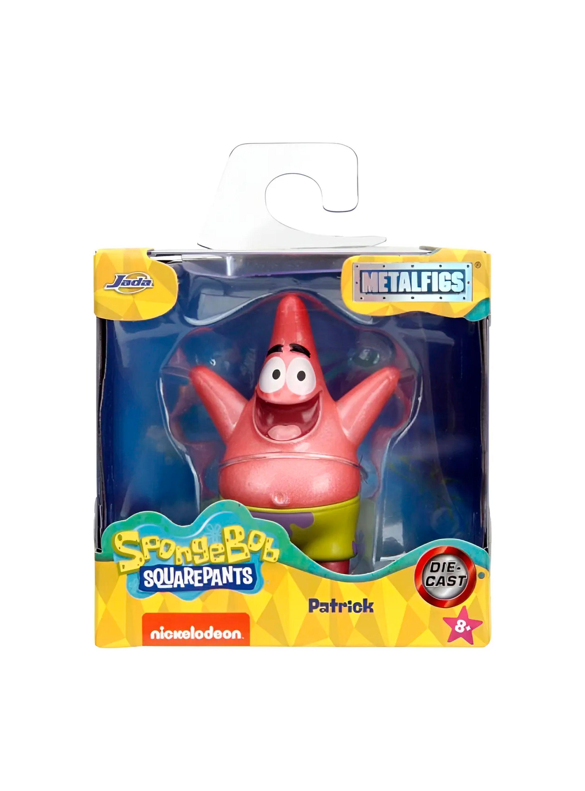 Figura Metálica Patricio Estrella 10cm | Bob Esponja de Jada-2