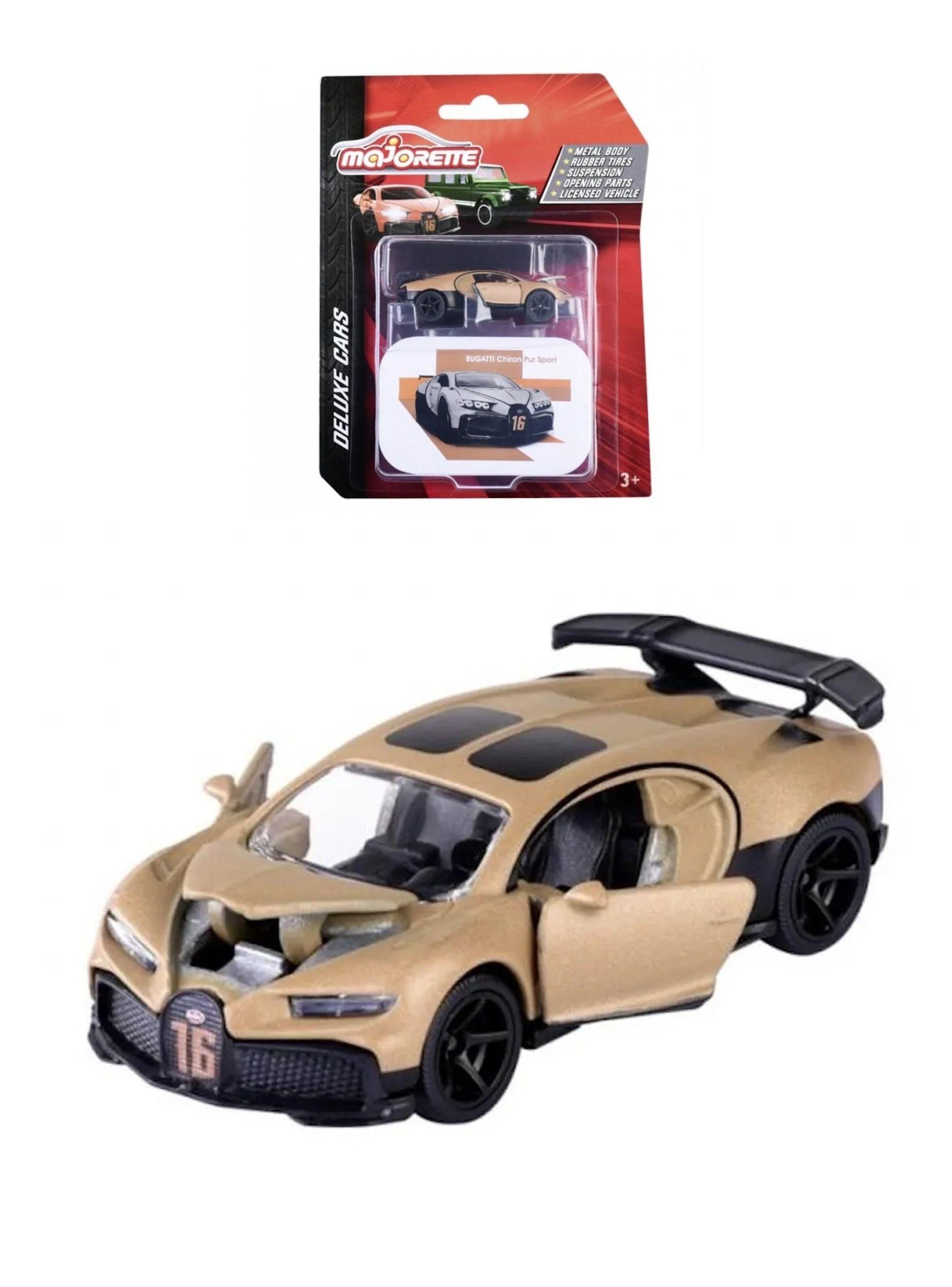 Auto Metal Bugatti Chiron 1:64 Cafe Deluxe Coleccion-0