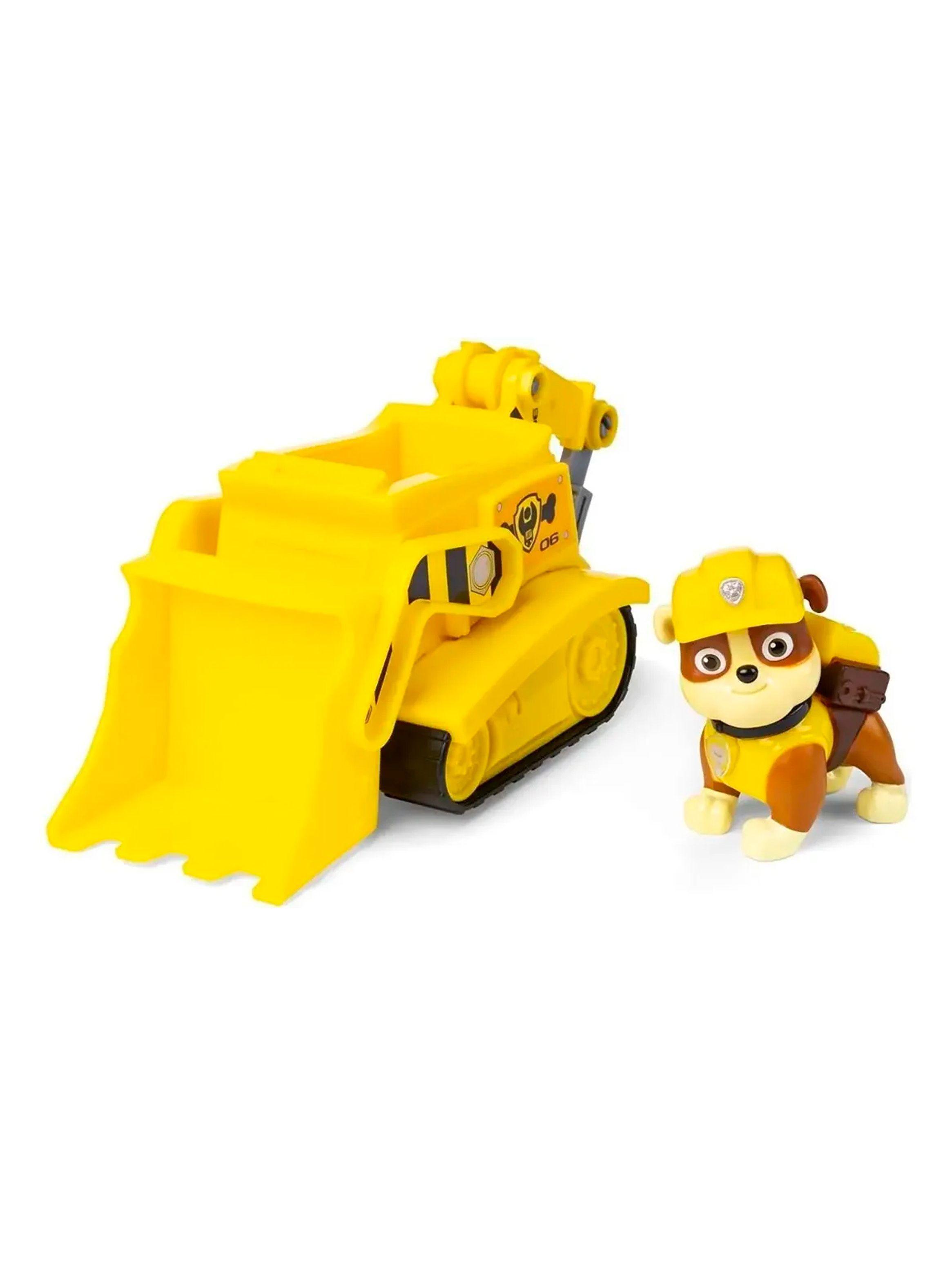 Bulldozer De Construccion Rubble Paw Patrol Con Figura-2