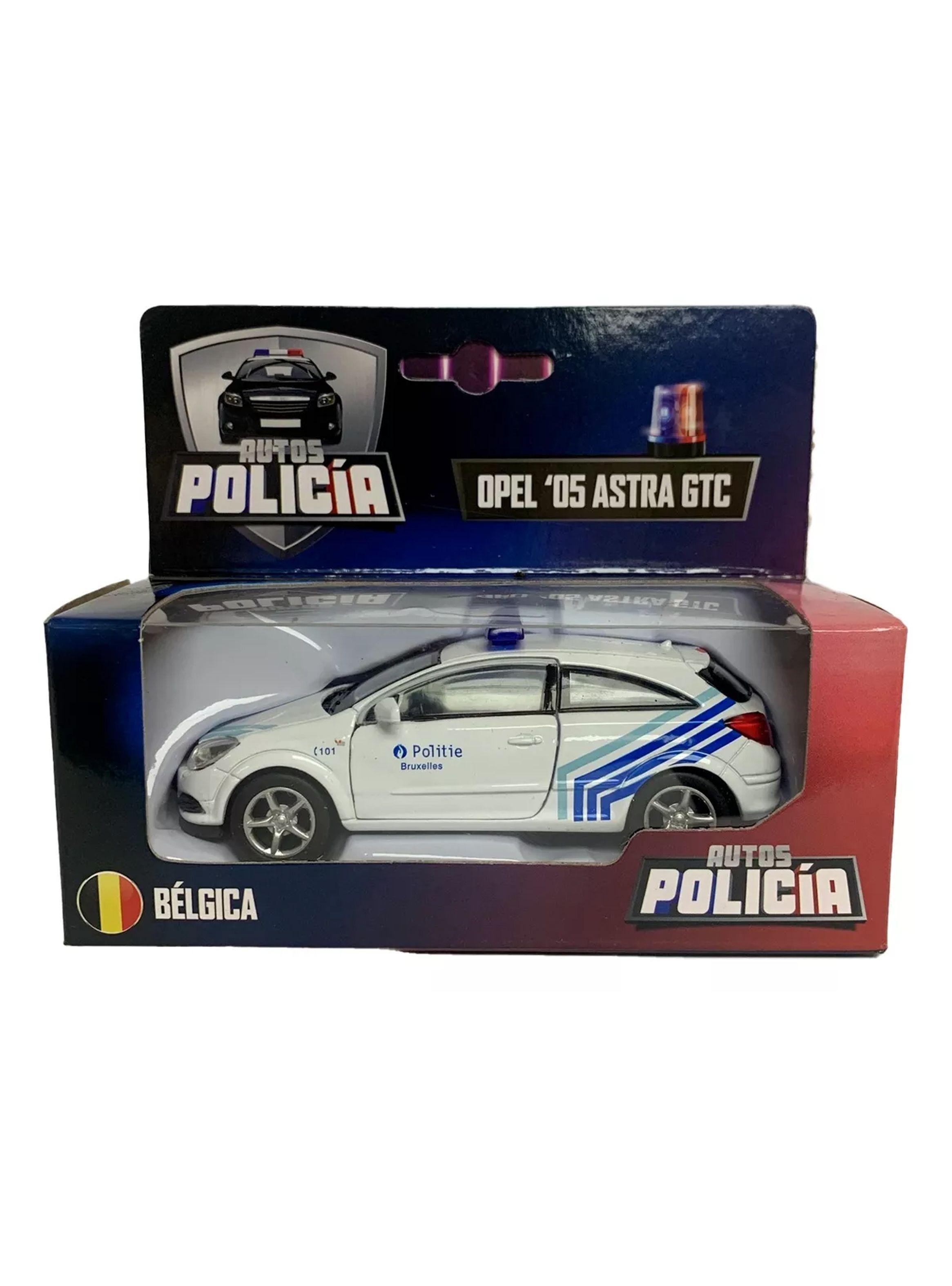 Auto De Colección Policía de Bélgica Modelo Opel 05 Astra Gtc Escala 1:38 Welly-2