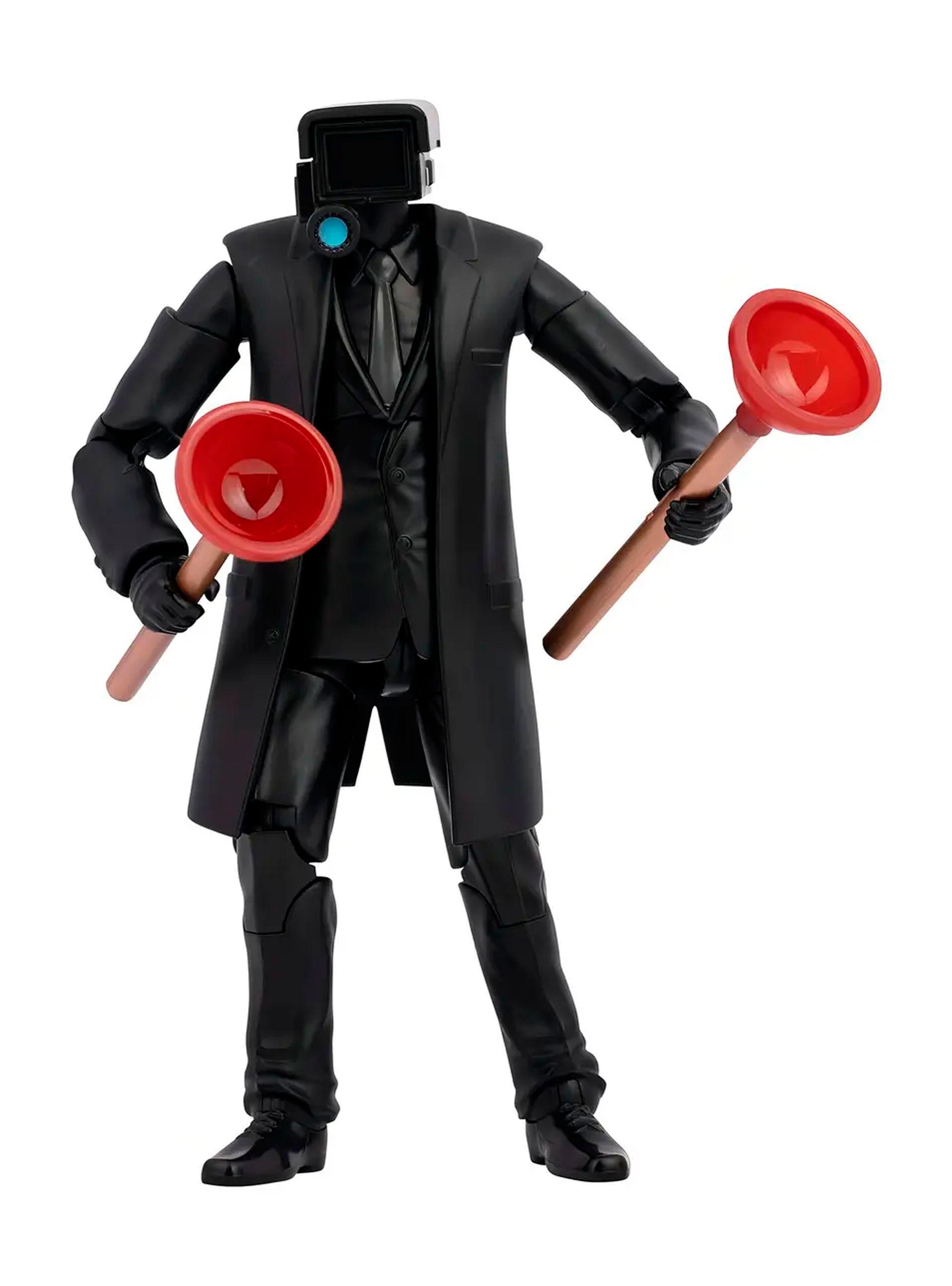 Figura Articulada Deluxe Plungerman Skibidi Toilet Serie 1-2