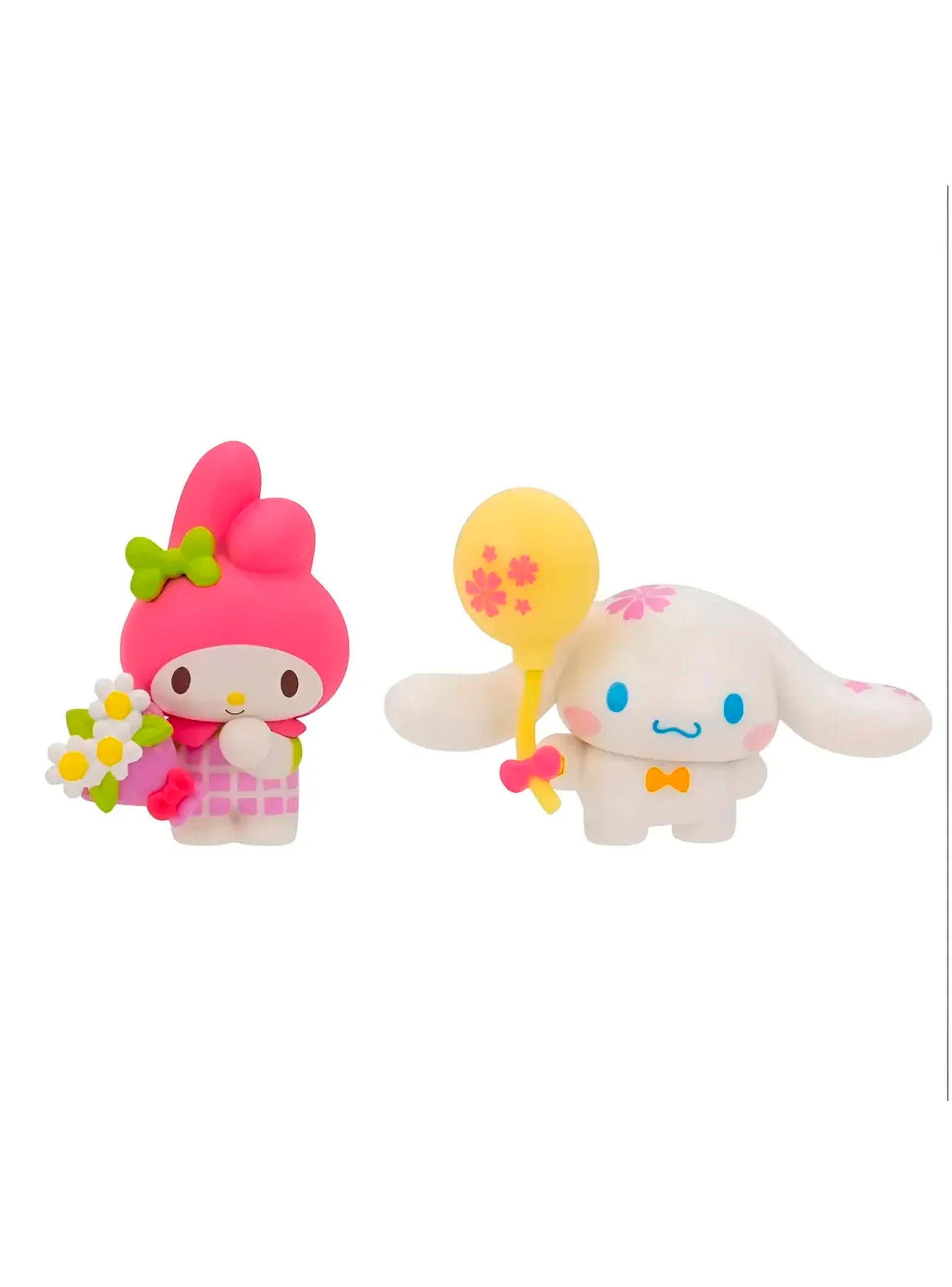 Pack 2 Figuras My Melody Y Cinnamoroll Hello Kitty niños 3+-1
