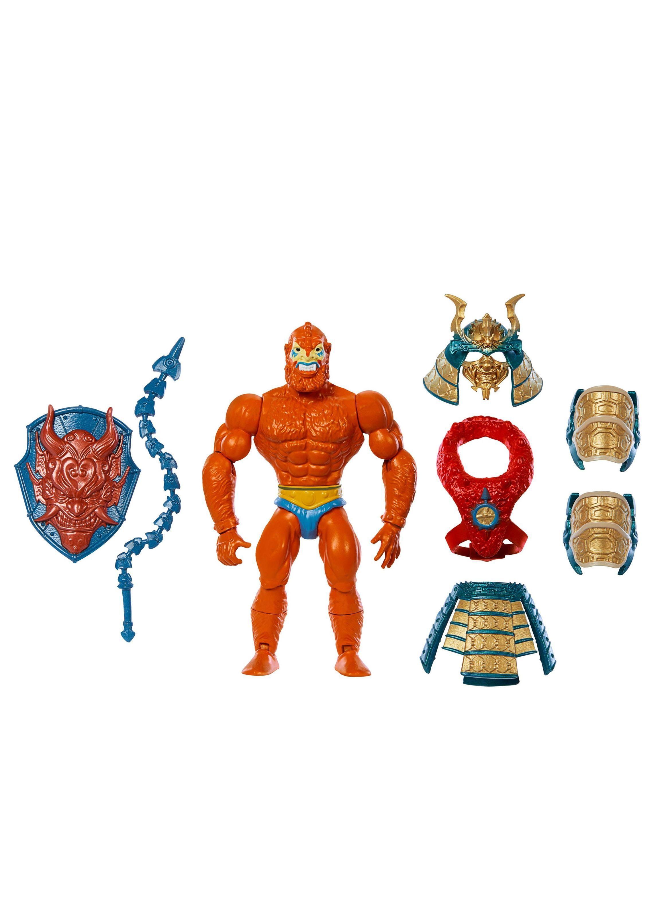 Figura de Acción Coleccionable Beast Man Masters Of The Universe Turtles Of Grayskull Wave de Mattel-1