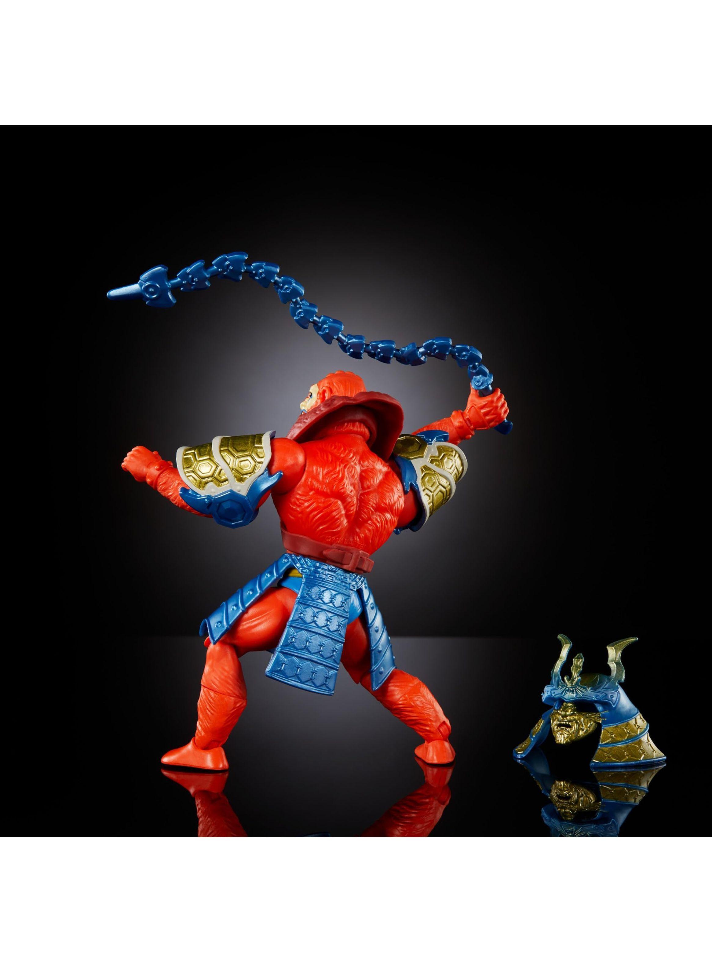 Figura de Acción Coleccionable Beast Man Masters Of The Universe Turtles Of Grayskull Wave de Mattel-3