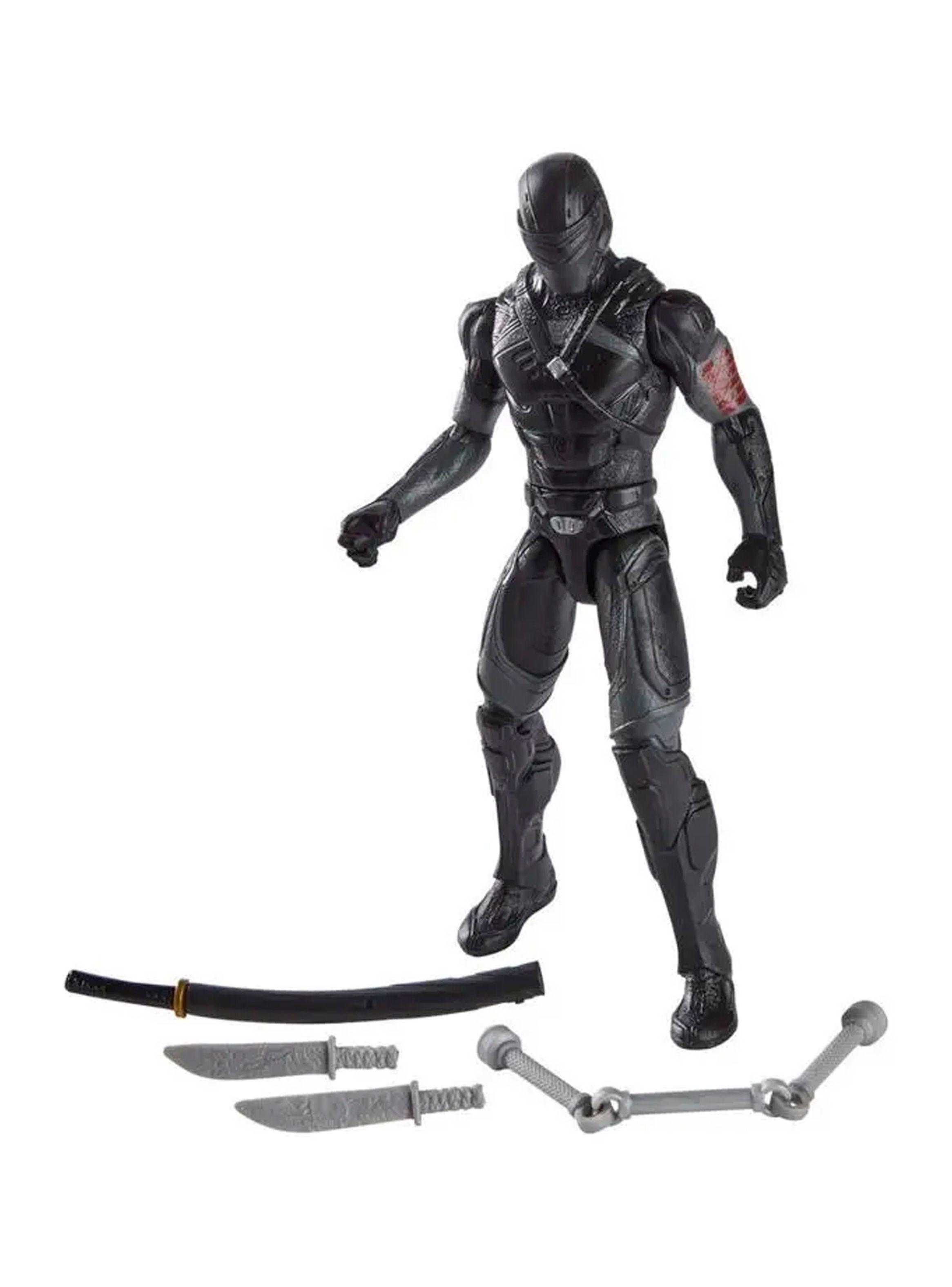 Figura Snake Eyes Ninja Strike Gi Joe Hasbro Original-1