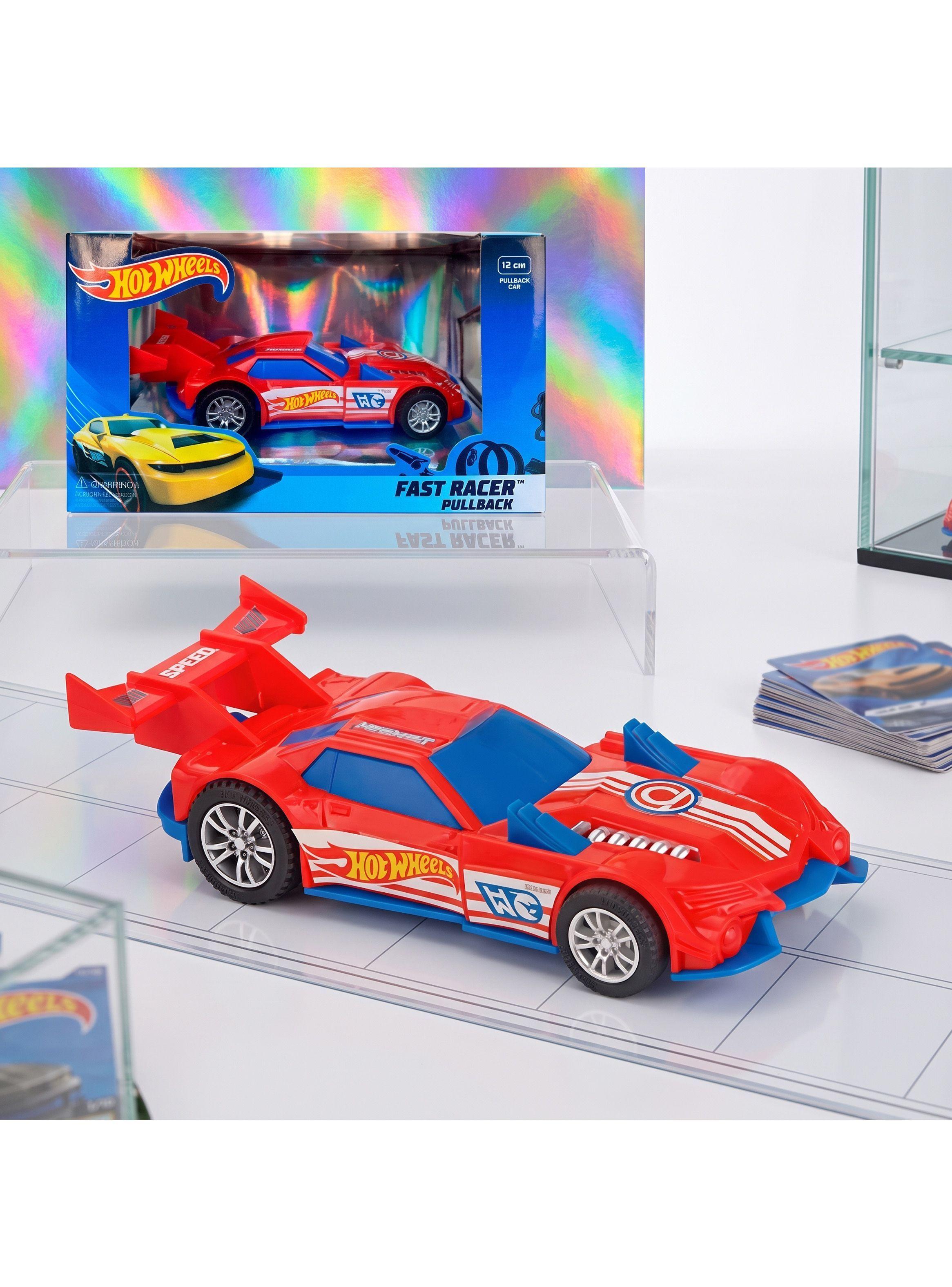 Auto Carreras Night Shifter Rojo 1:55 Friccion-2