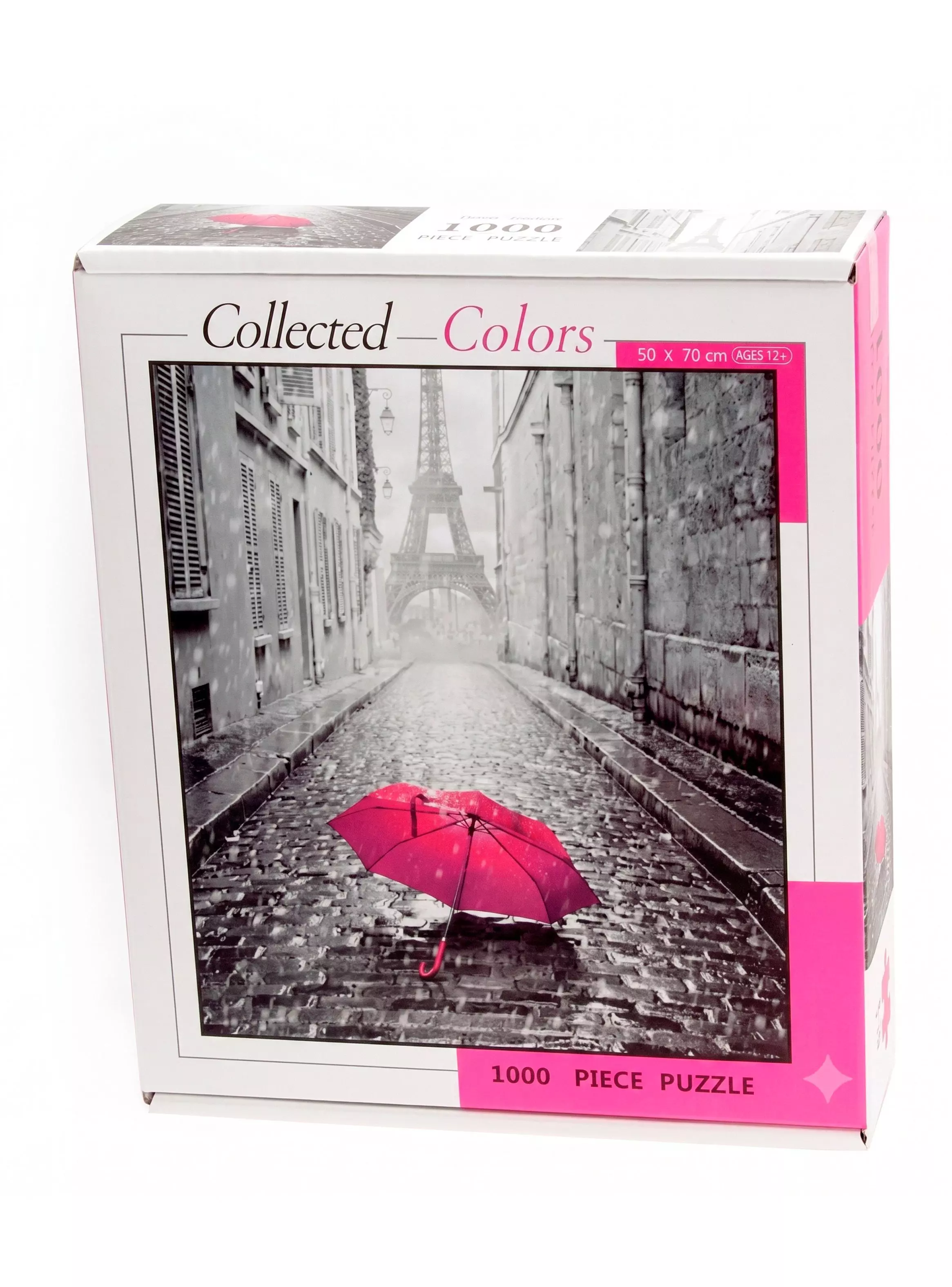 Puzzle Rompecabezas Paris Torre Eiffel 1000 Pcs 50x70cm Collected Colors-2