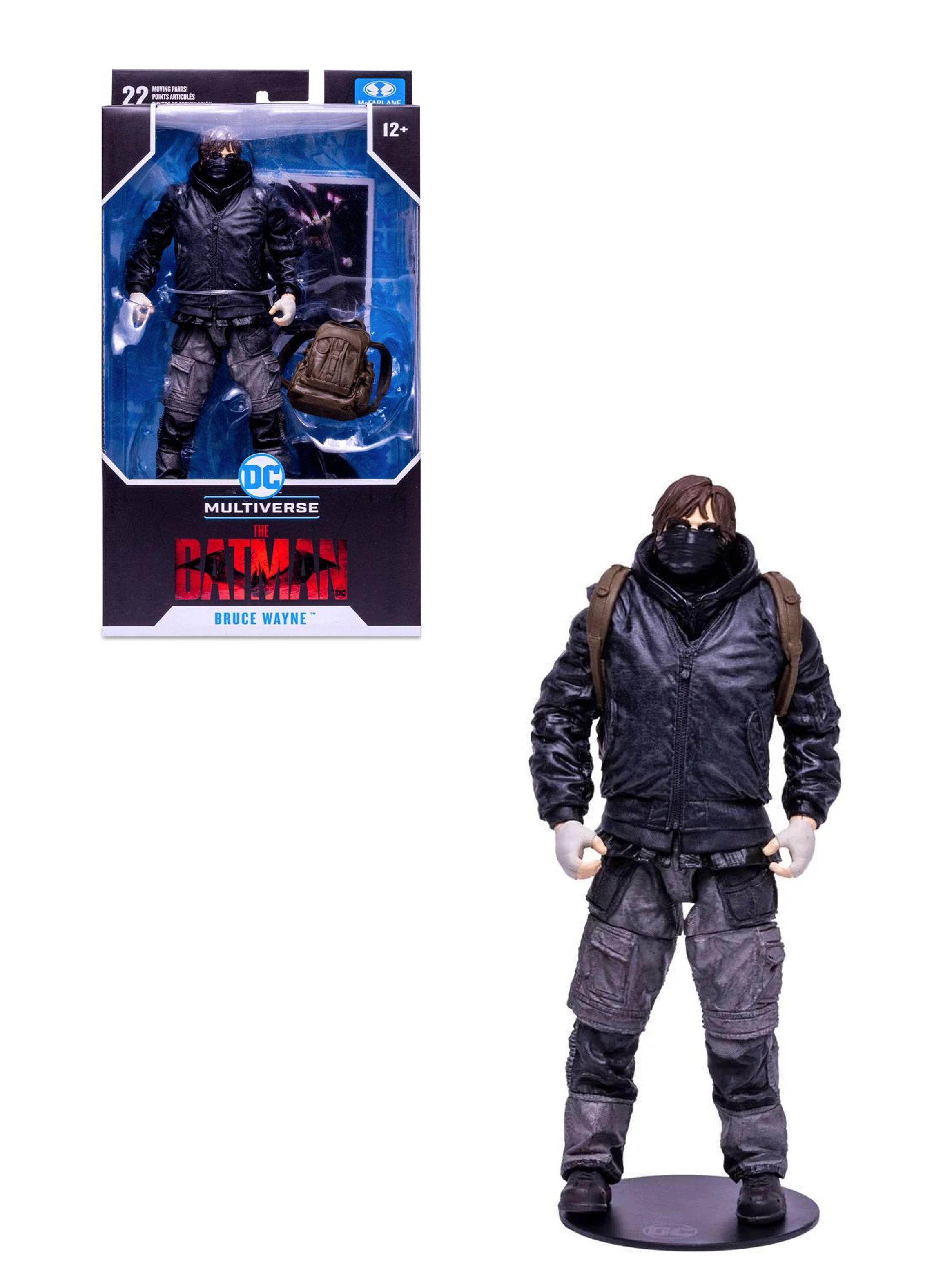 Figura Coleccionable Bruce Wayne Drifter The Batman de Mcfarlane-0