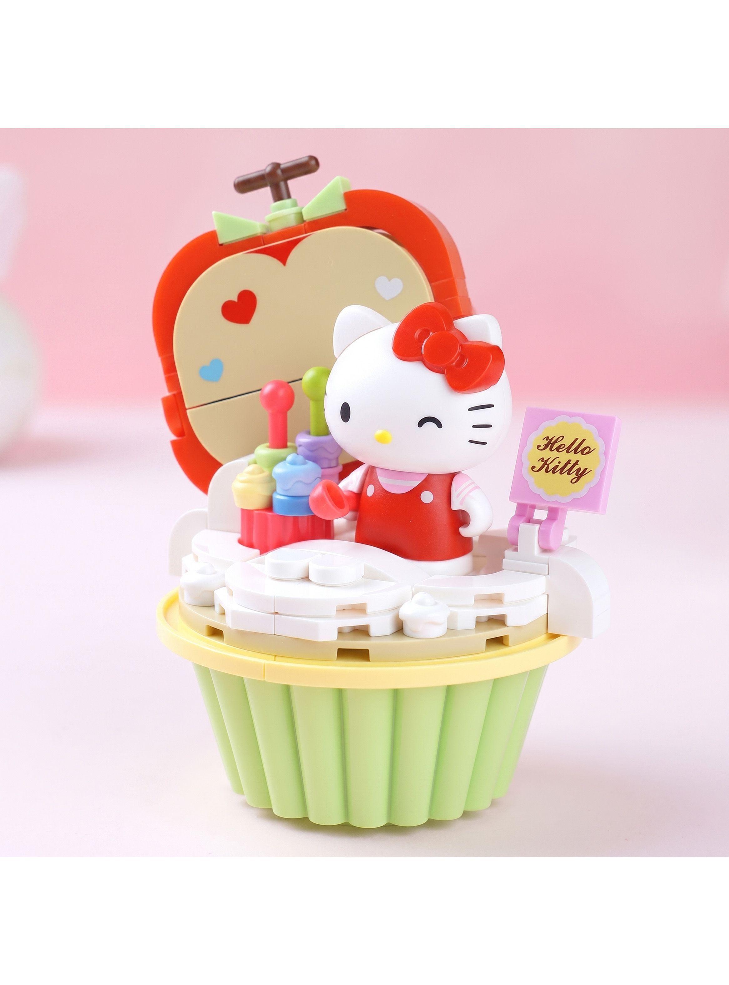 Figura Armable Hello Kitty Apple Cupcake Sanrio-2