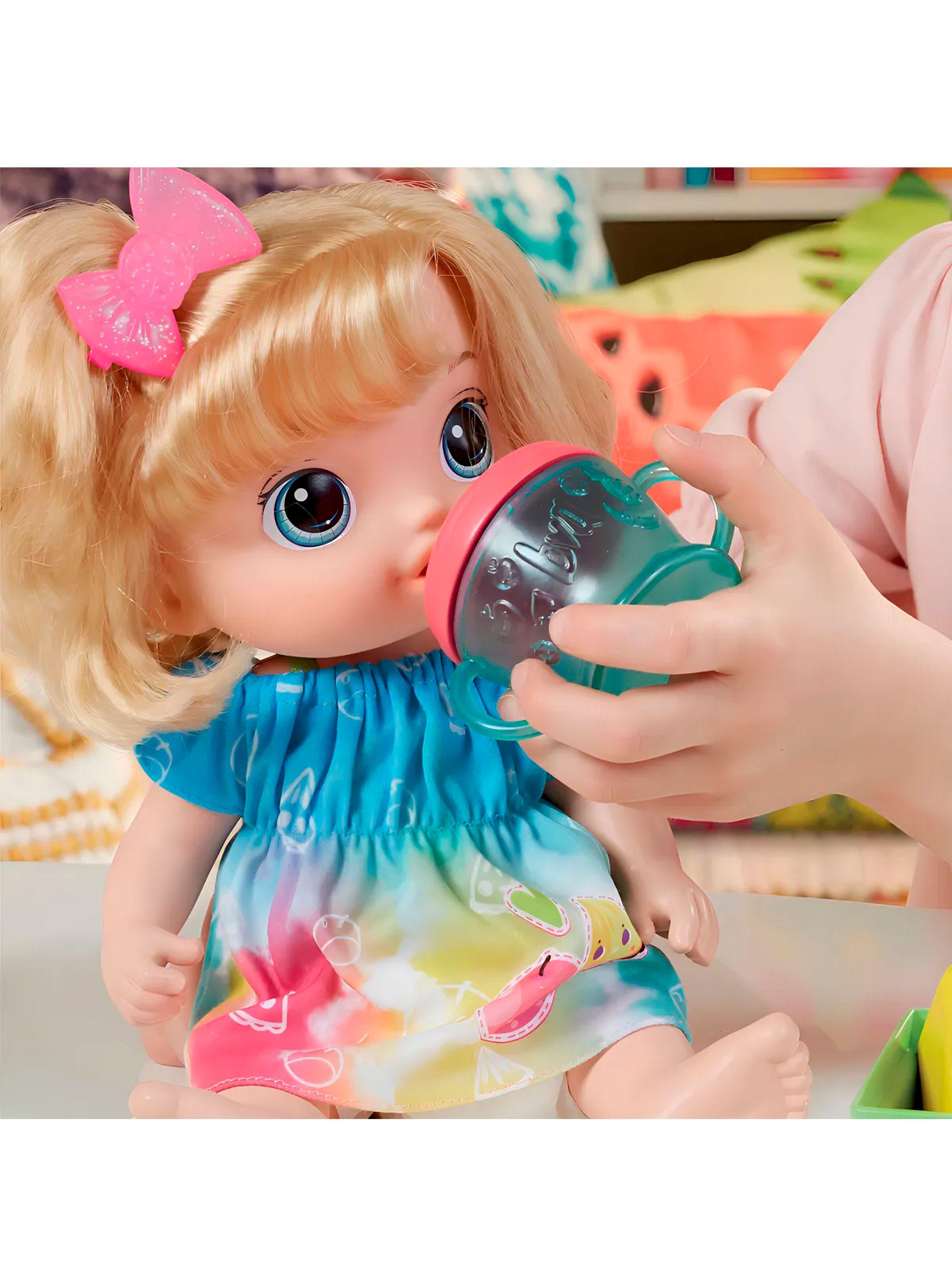 Baby Alive Muñeca Prepara Jugos de Fruta | Bebe y Hace Pipí-4