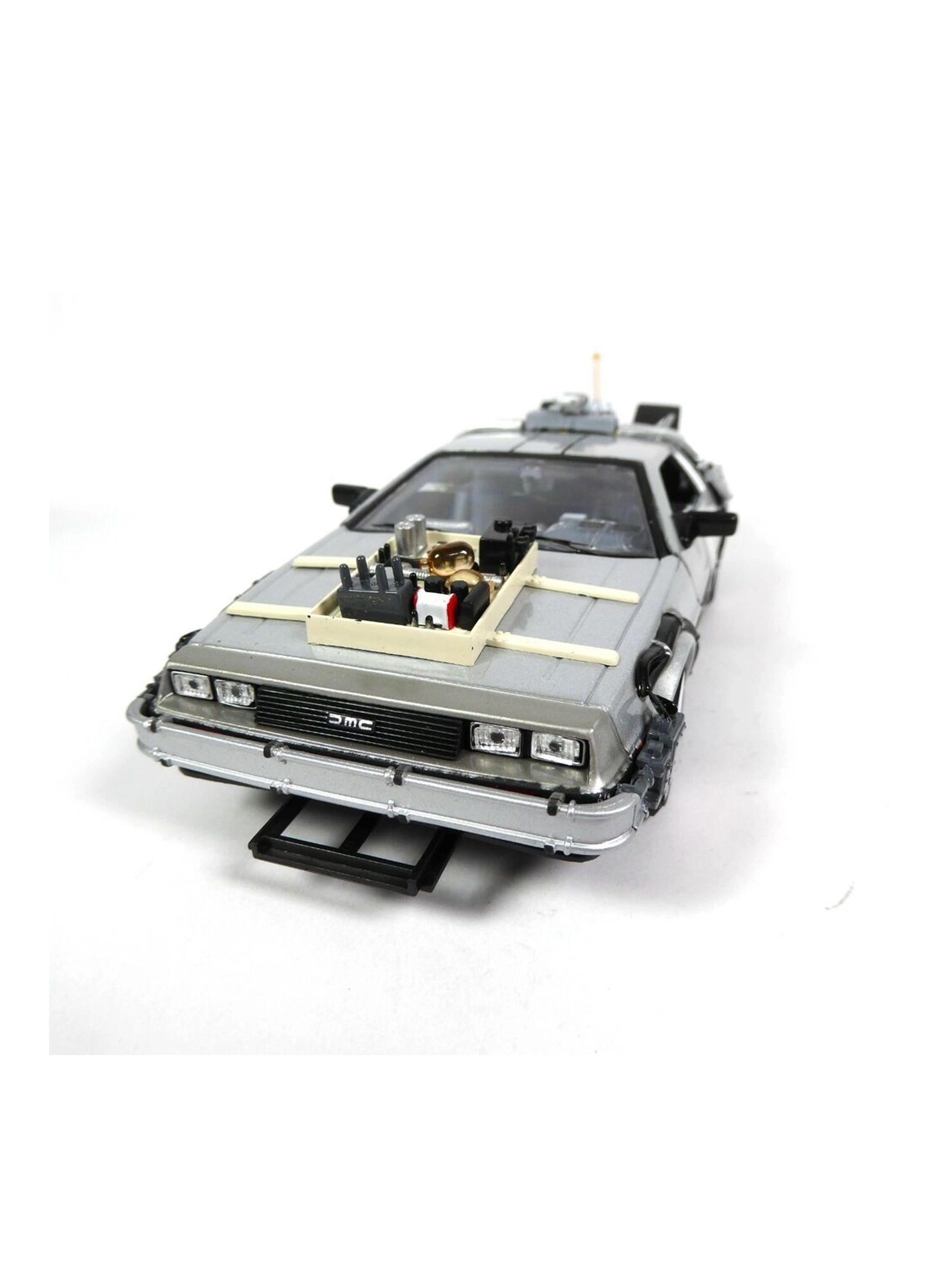 Vehículo de Colección Película Volver Al Futuro 3 Escala 1:24 de Welly-3