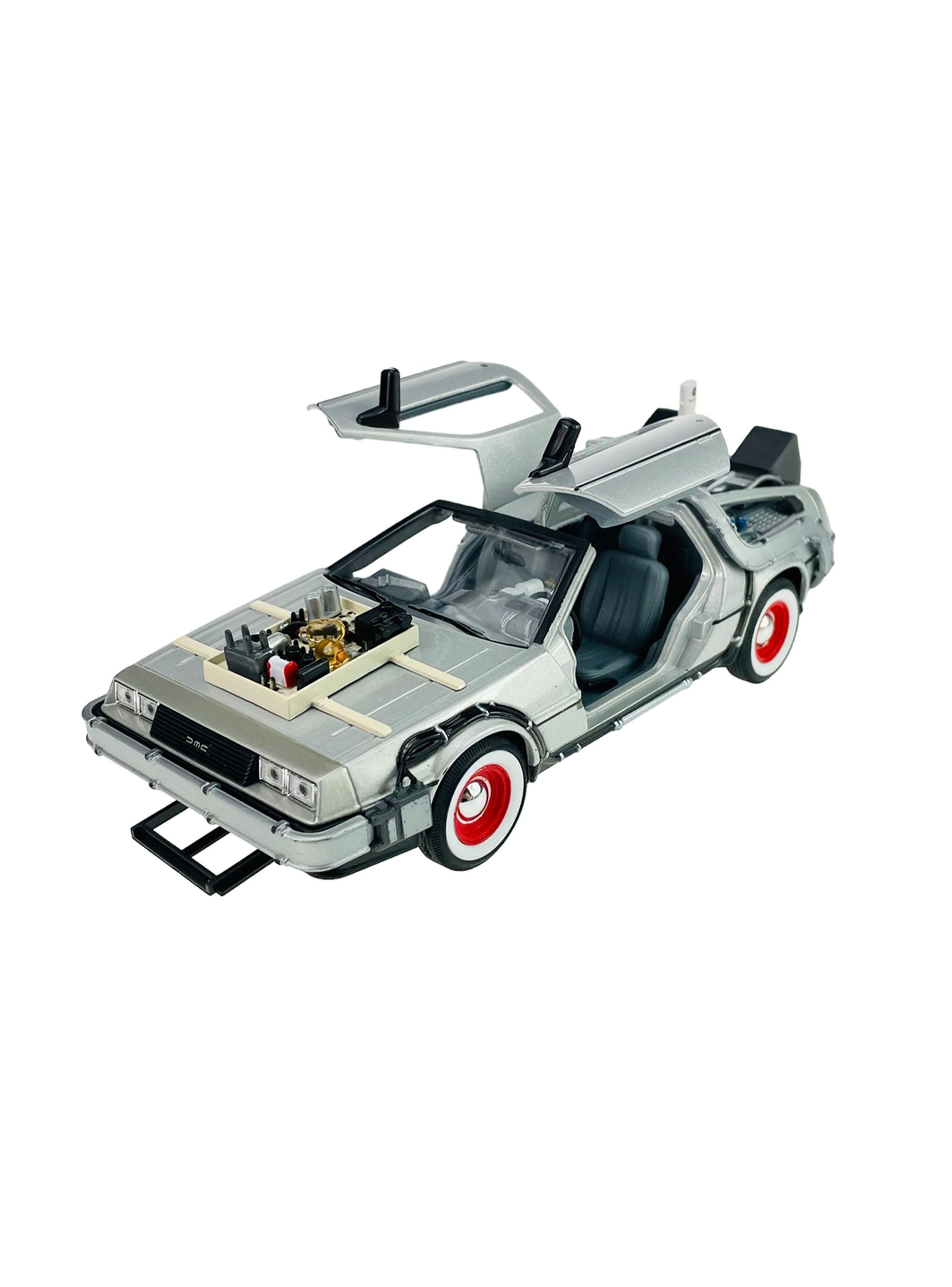 Vehículo de Colección Película Volver Al Futuro 3 Escala 1:24 de Welly-4