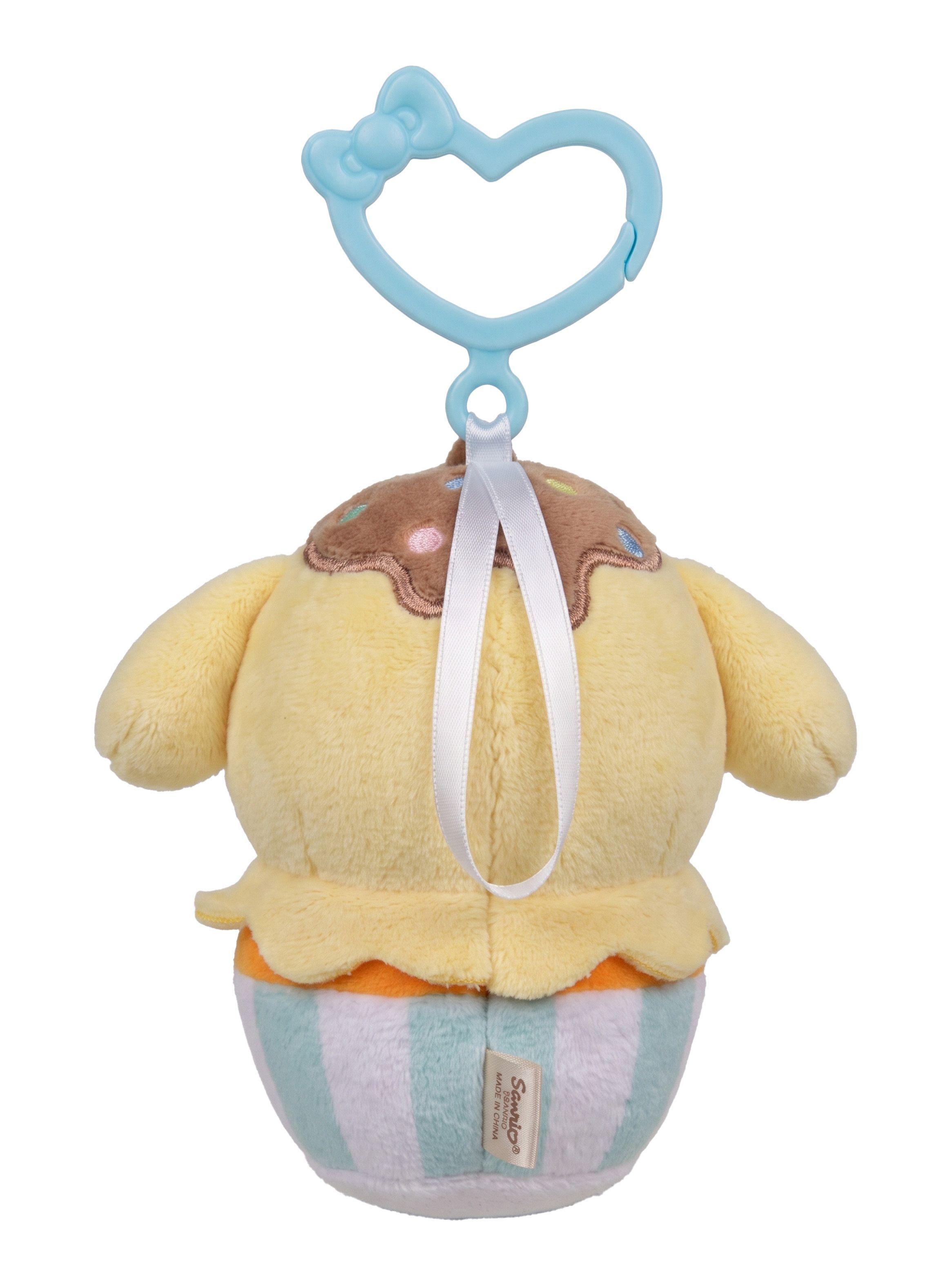 Llavero Peluche Pompompurin Cupcake 10cm Sanrio-2