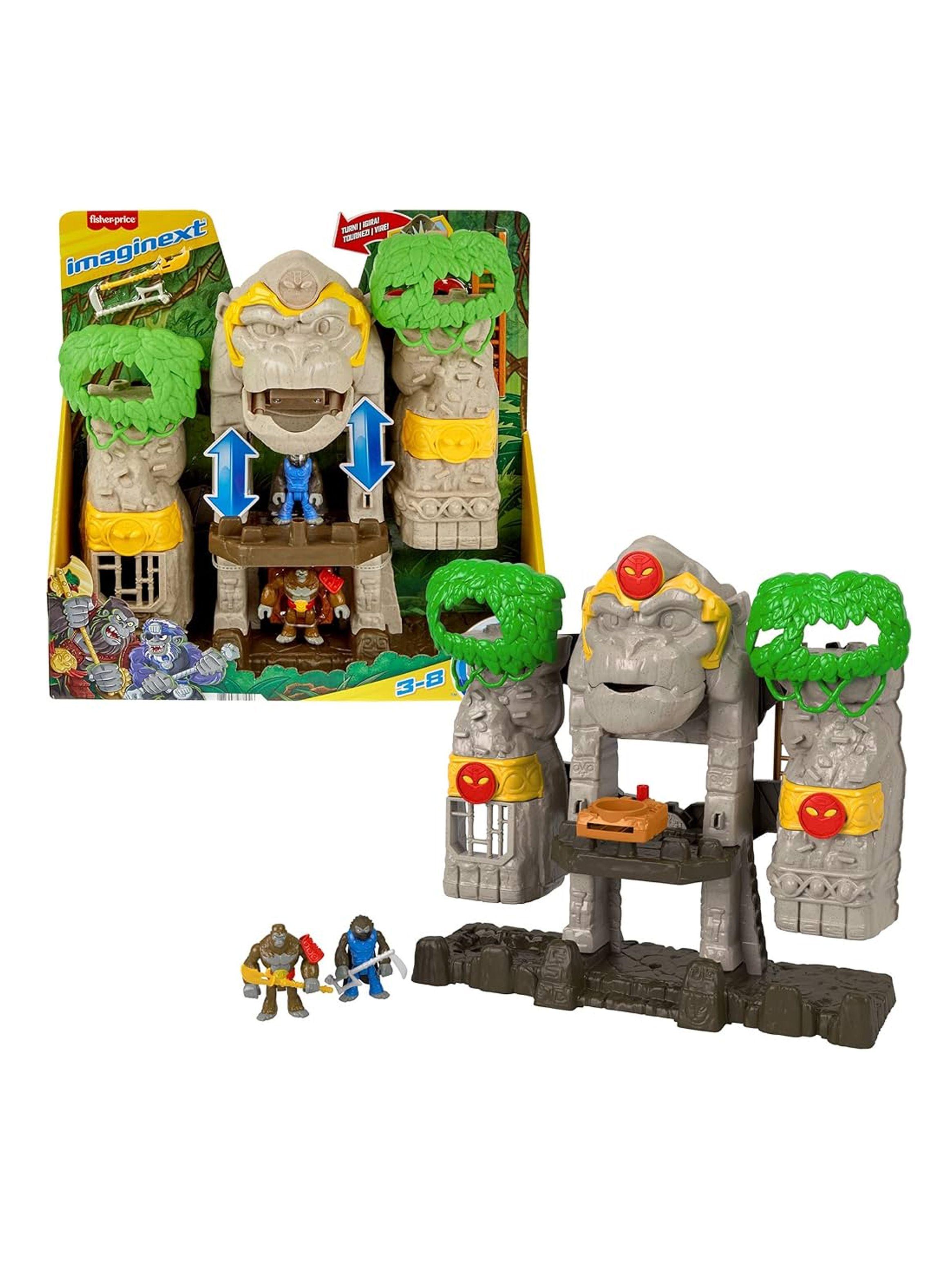 Set De Juego Fortaleza Gorila Mundo Aventura de Imaginext-0