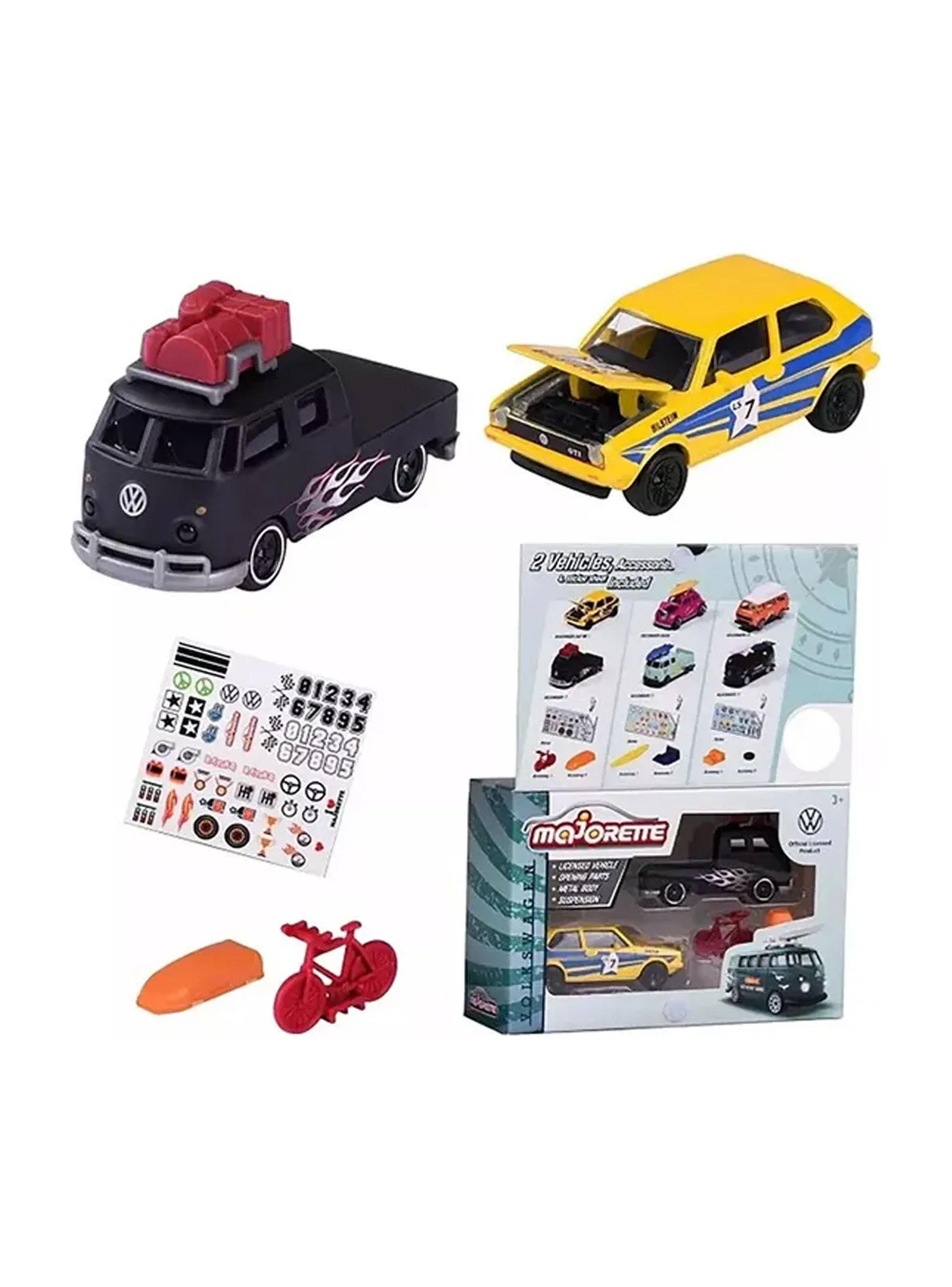 Set de Vehículo Volkswagen Combi Escala 1:64 de Majorette-2