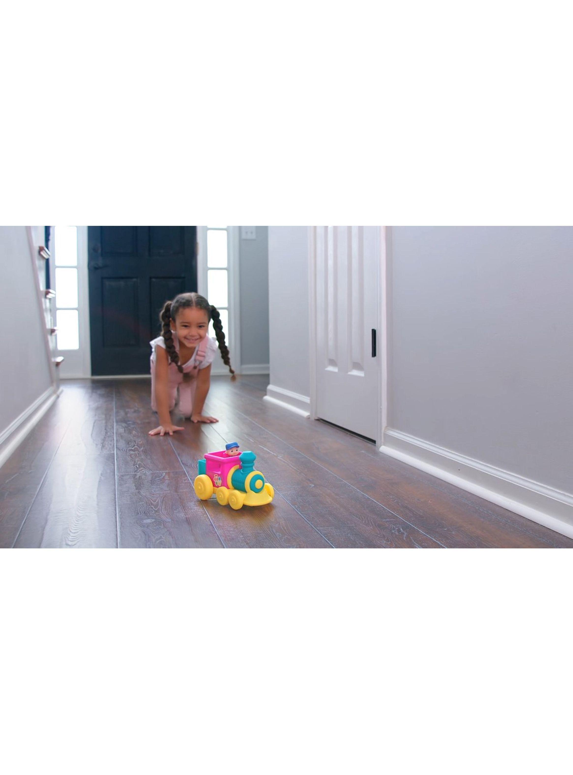 Cocomelon Tren De Carga Con Sonido + 1 Figura Jazwares-2