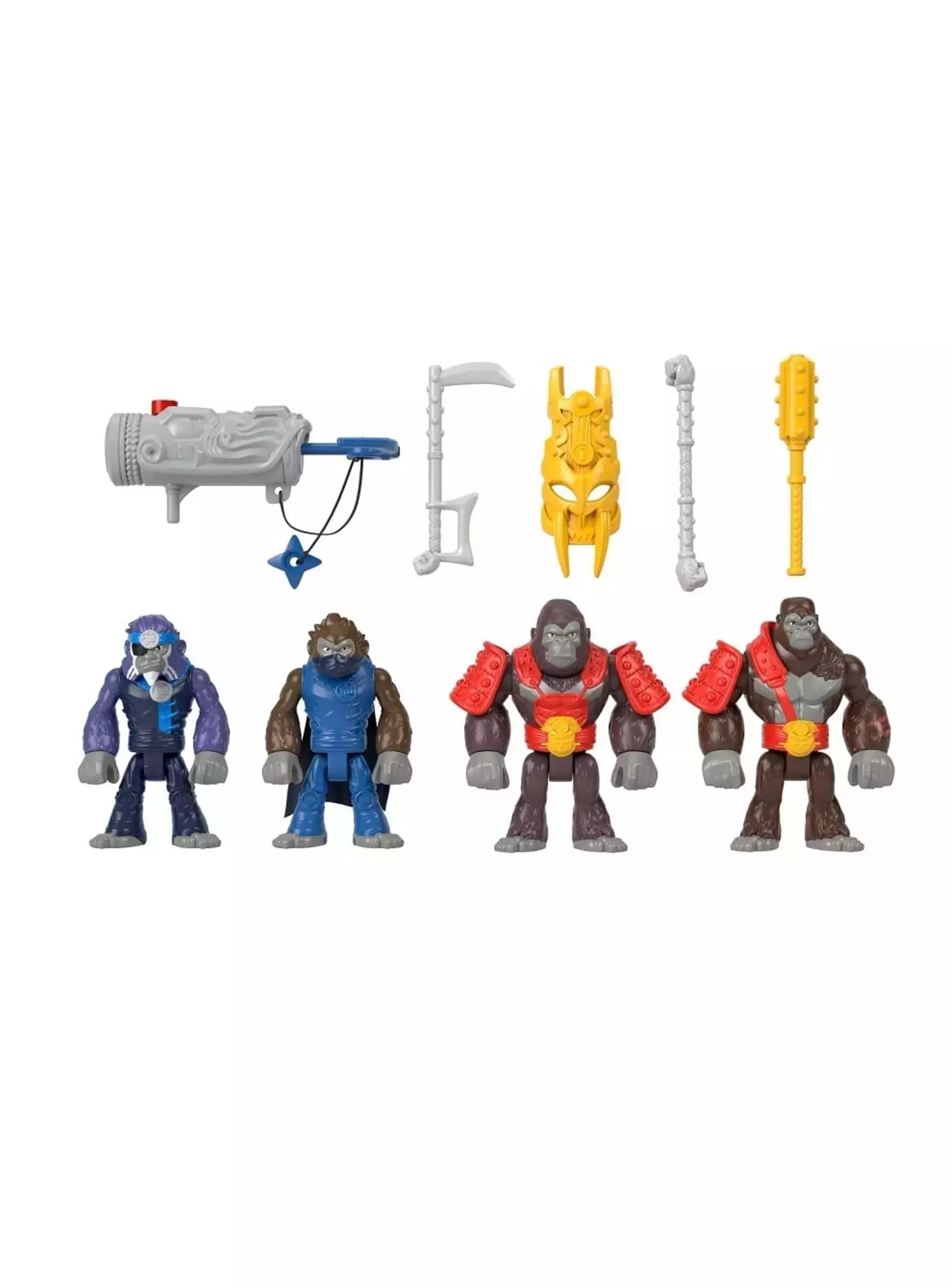 Figura Imaginext Mundo Aventura Gorilas Y Monos-2