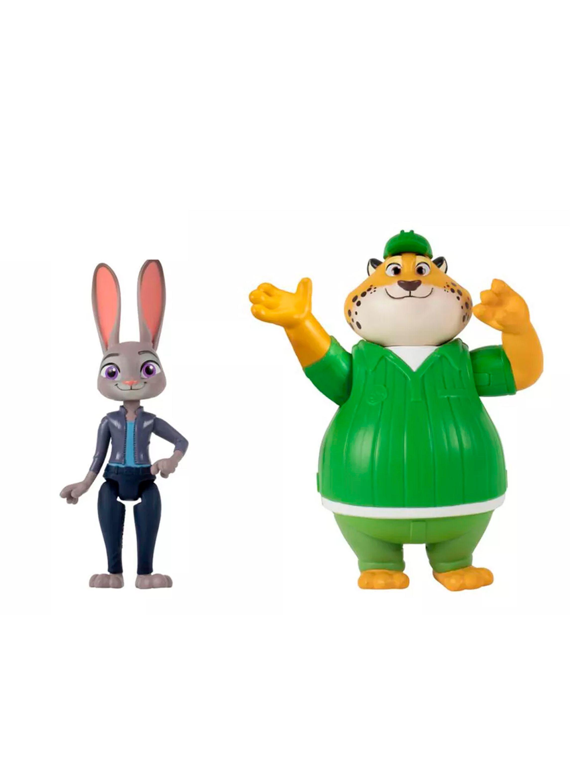 Set Figuras Judy Hopps y Clawhauser | Zootopia 2 Disney-2