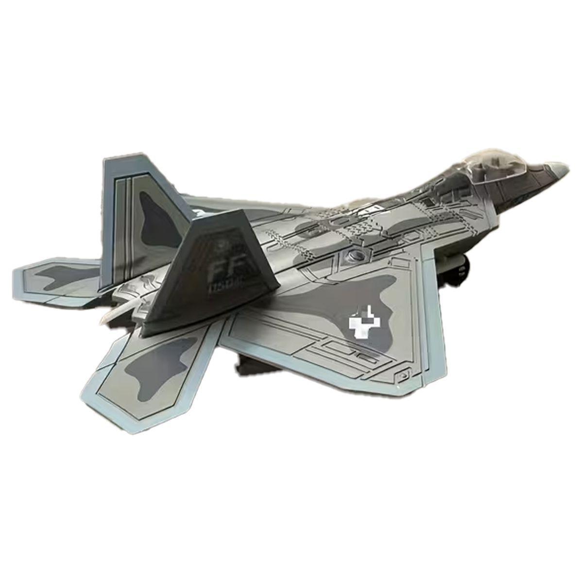 Maqueta Avión F-22 Raptor Escala 1:100 Kit Modelismo-6