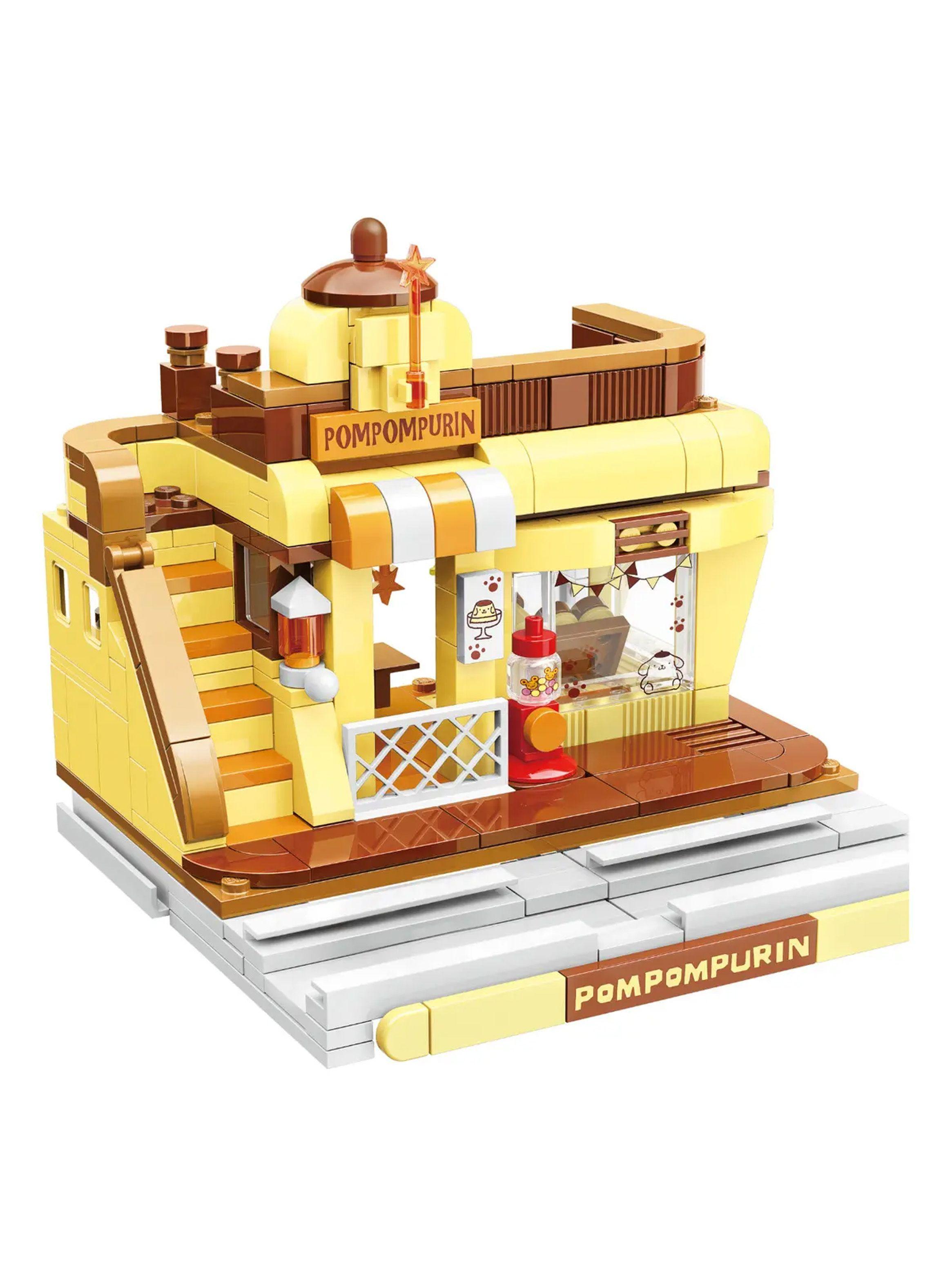 Playset Armable Pompompurin Tienda Pudin Sanrio Bloques-2