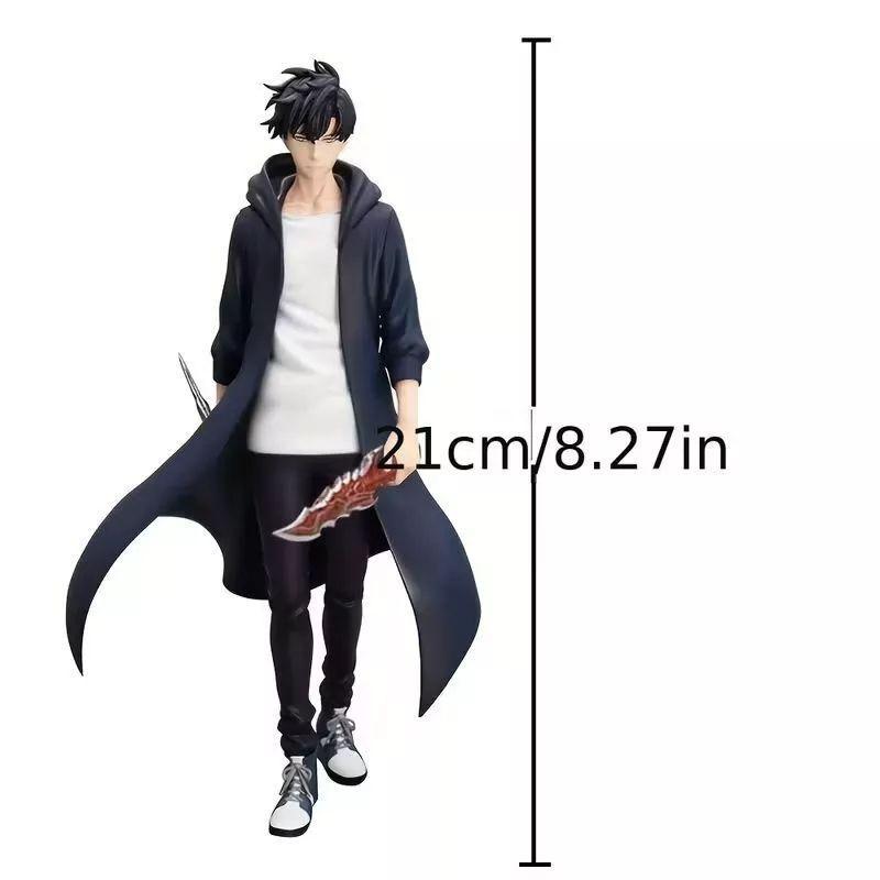 Figura Sung Jin Woo Anime Solo Leveling 22 Cm Gen rica-2