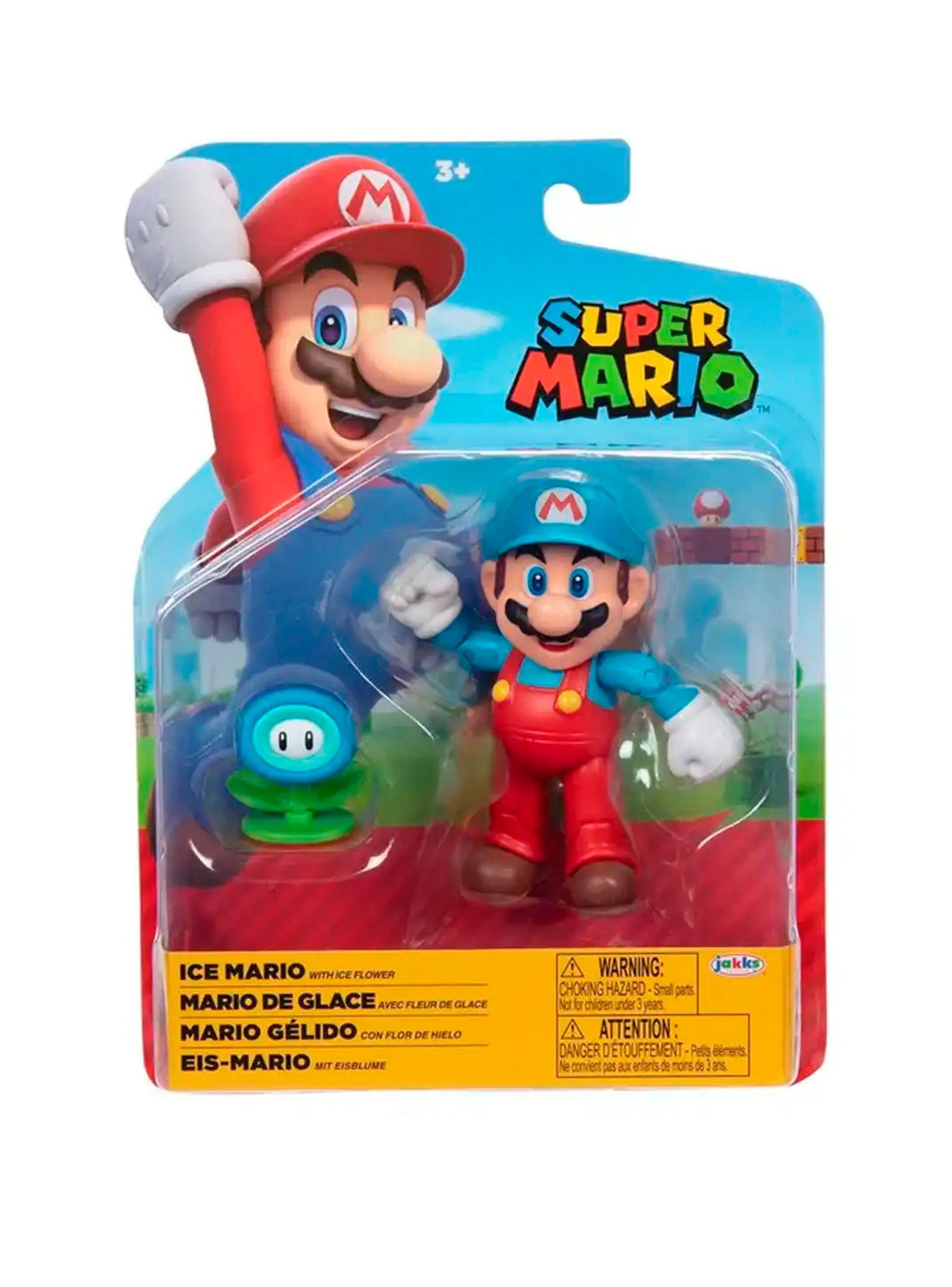 Figura Mario de Hielo (Ice Mario) 10cm | Super Mario de Jakks-2
