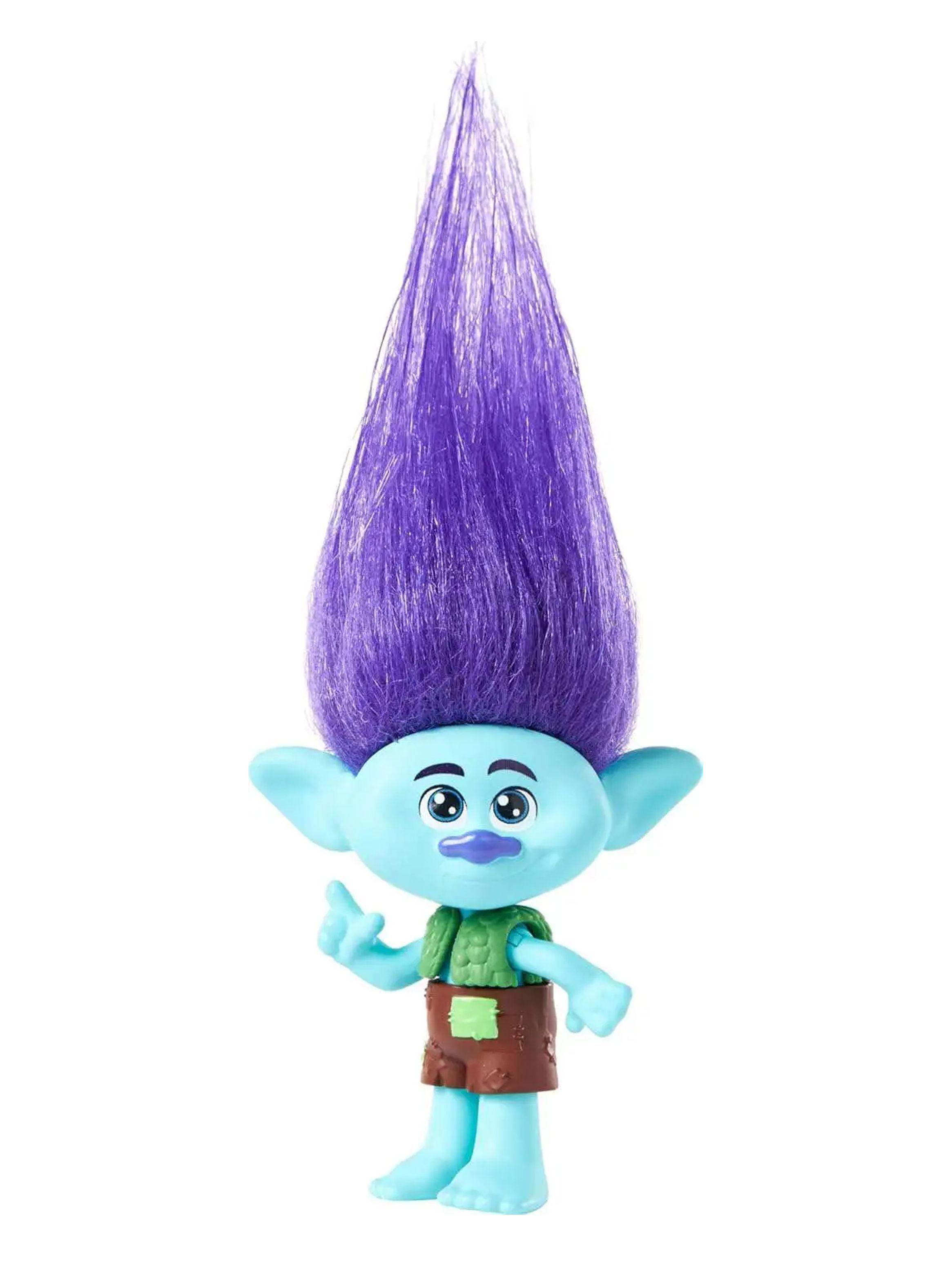 Figura Trolls: Band Together Pelo Morado Mini Branch de Mattel-1