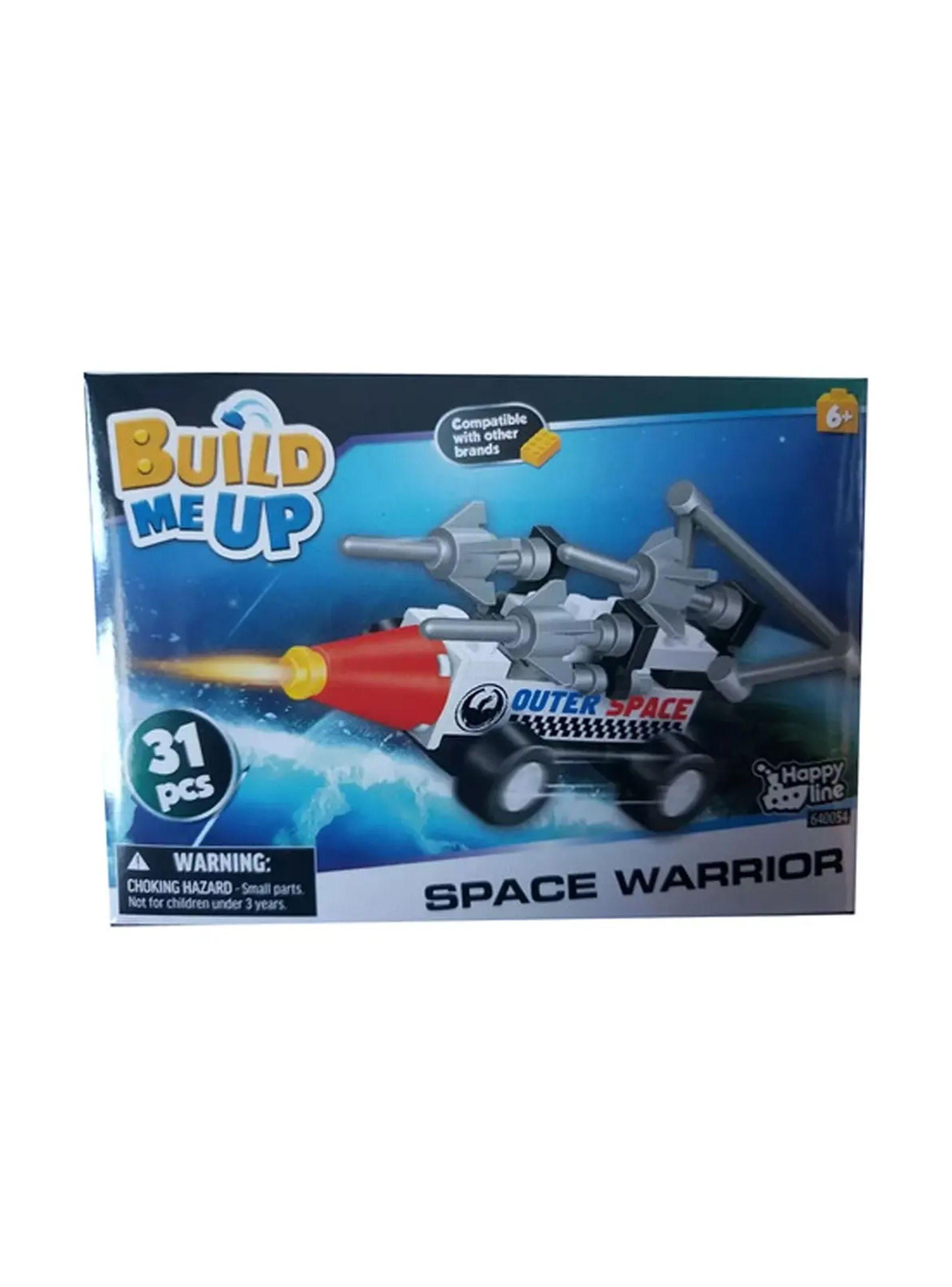 Bloques de Construcción Space Warrior Vehículo Espacial 30 Piezas de Build Me Up-0