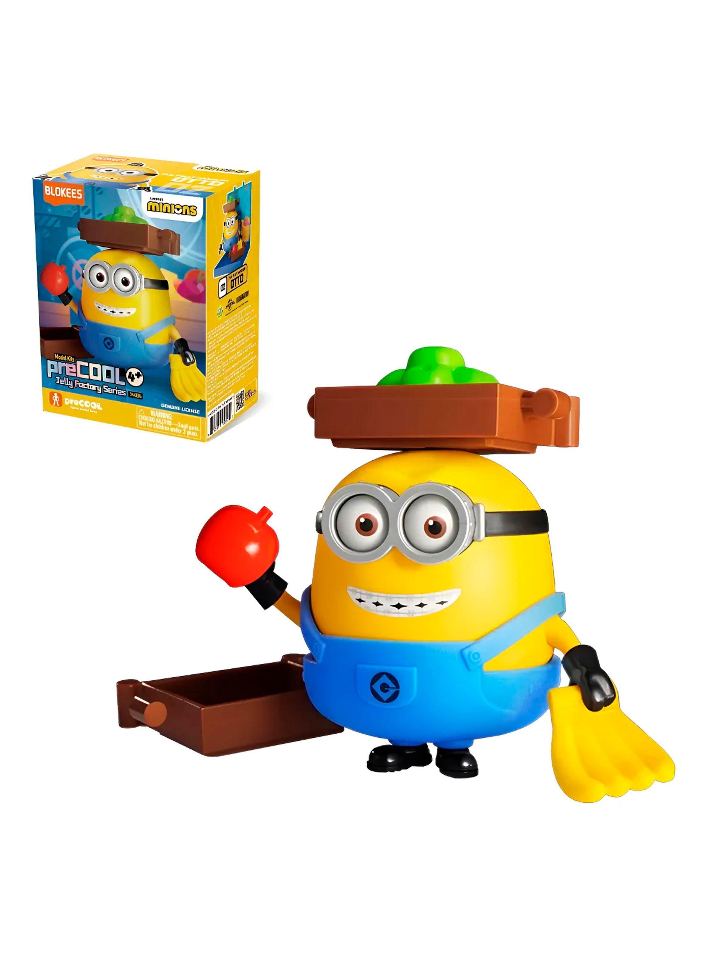 Figura Kit Blokees Minions Otto | Jelly Factory Series 02-0