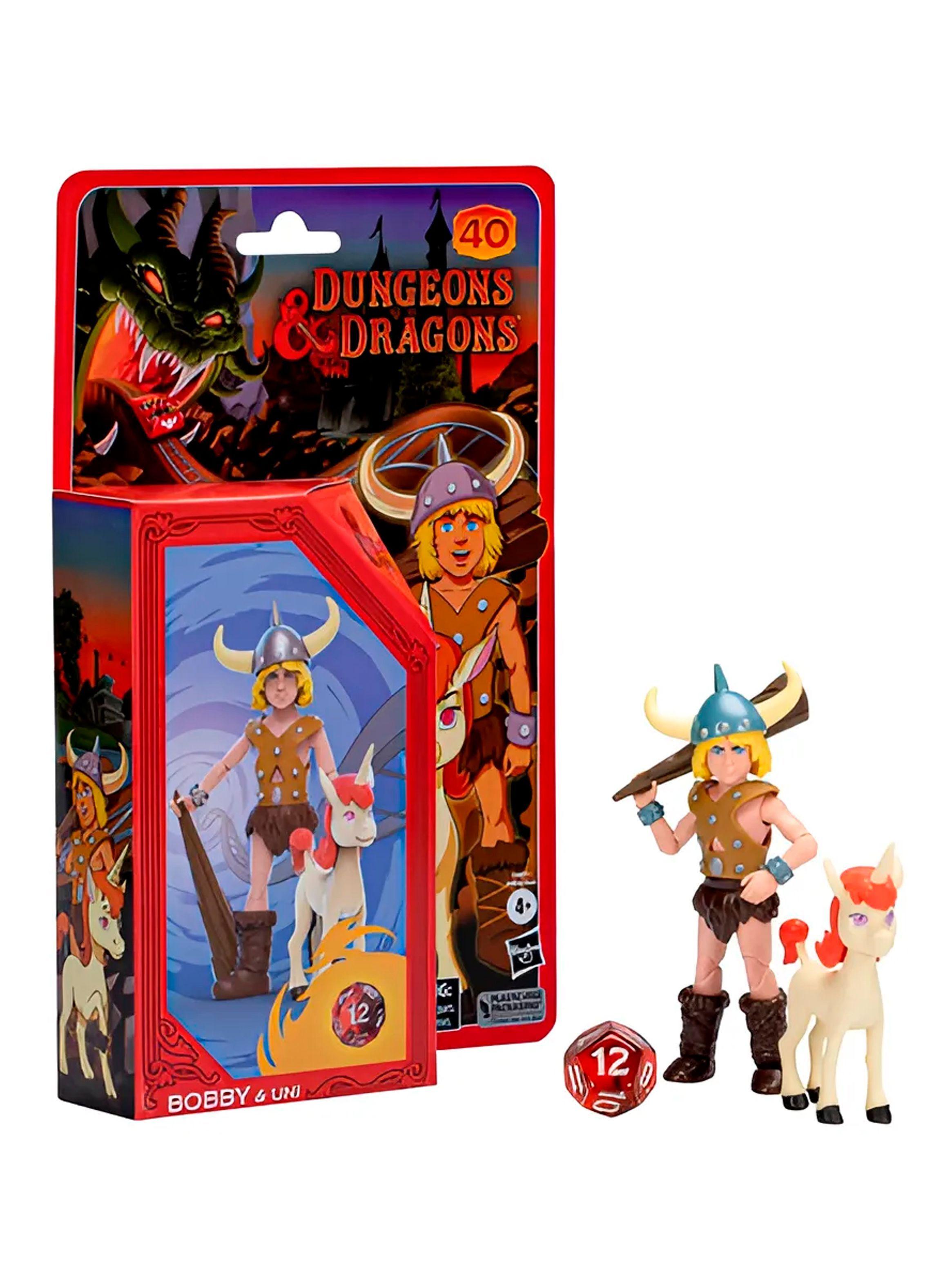 Figuras de Bobby y Uni | D&D Clásicos de los 80-0