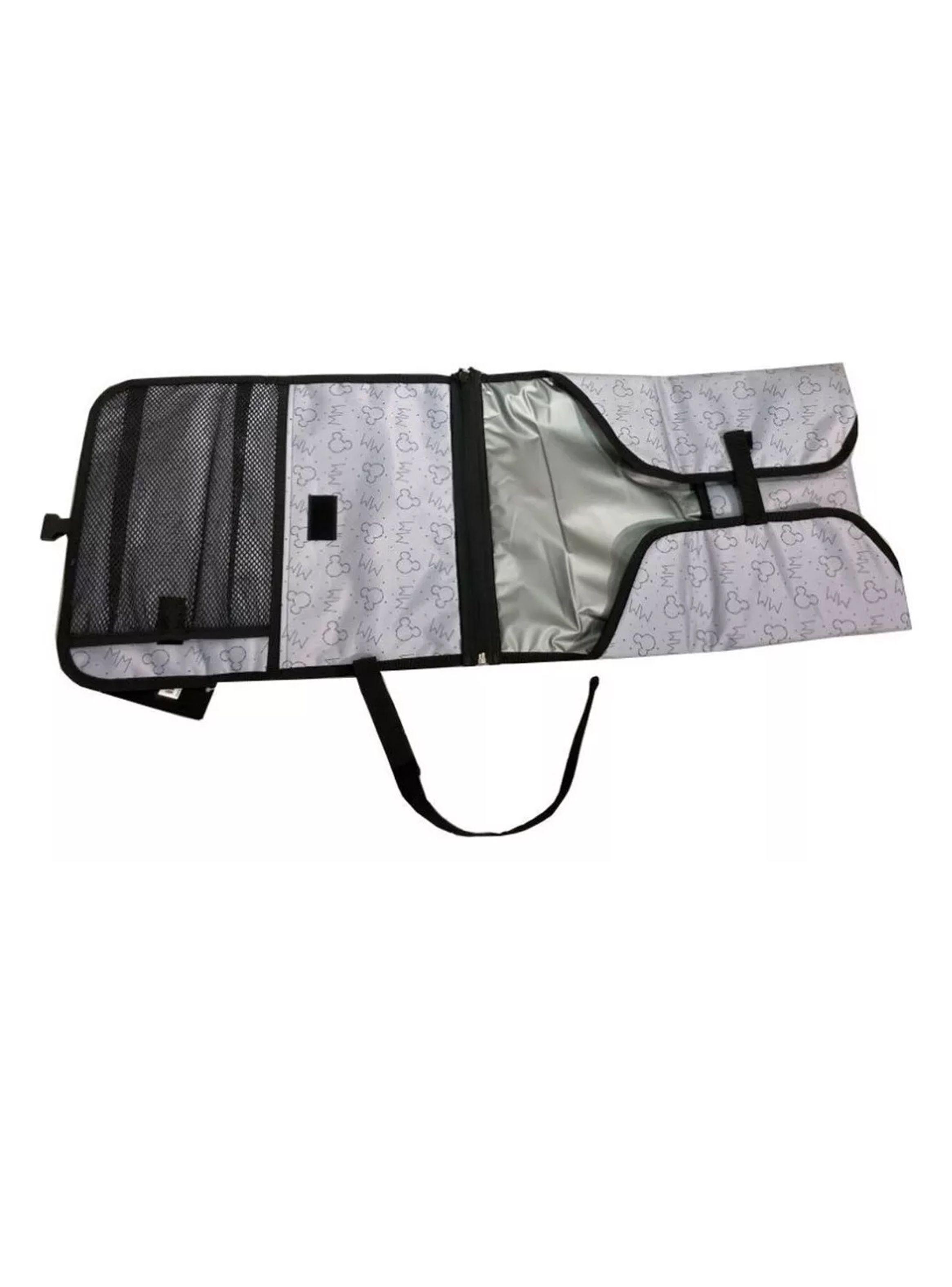 Mudador Portatil Mickey Mouse Gris Oscuro de Disney Intek-2