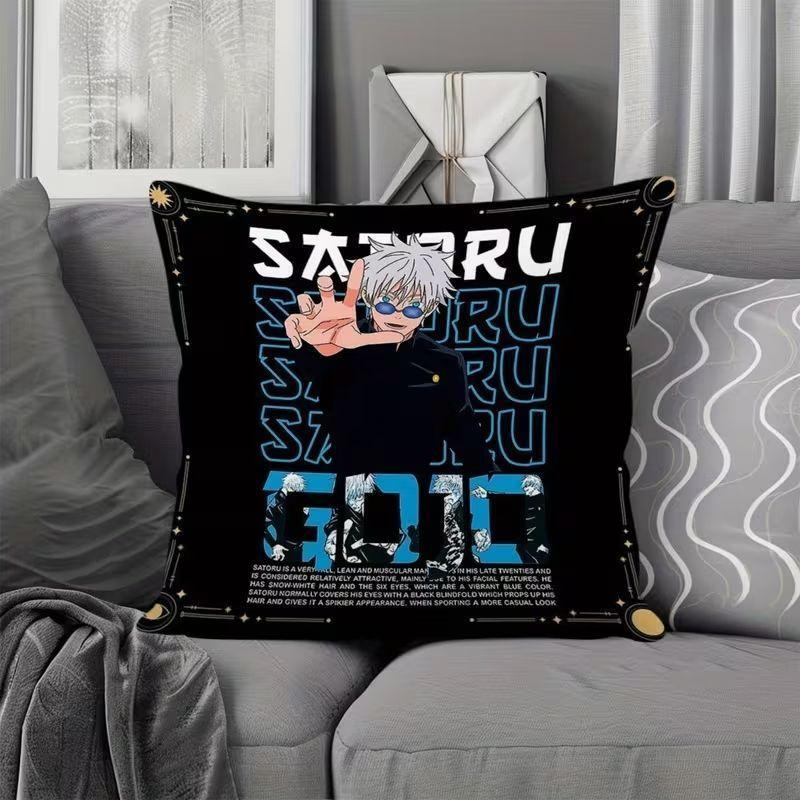 Funda de Almohada Gojo Jujutsu Kaisen 45x45cm Doble Cara-3