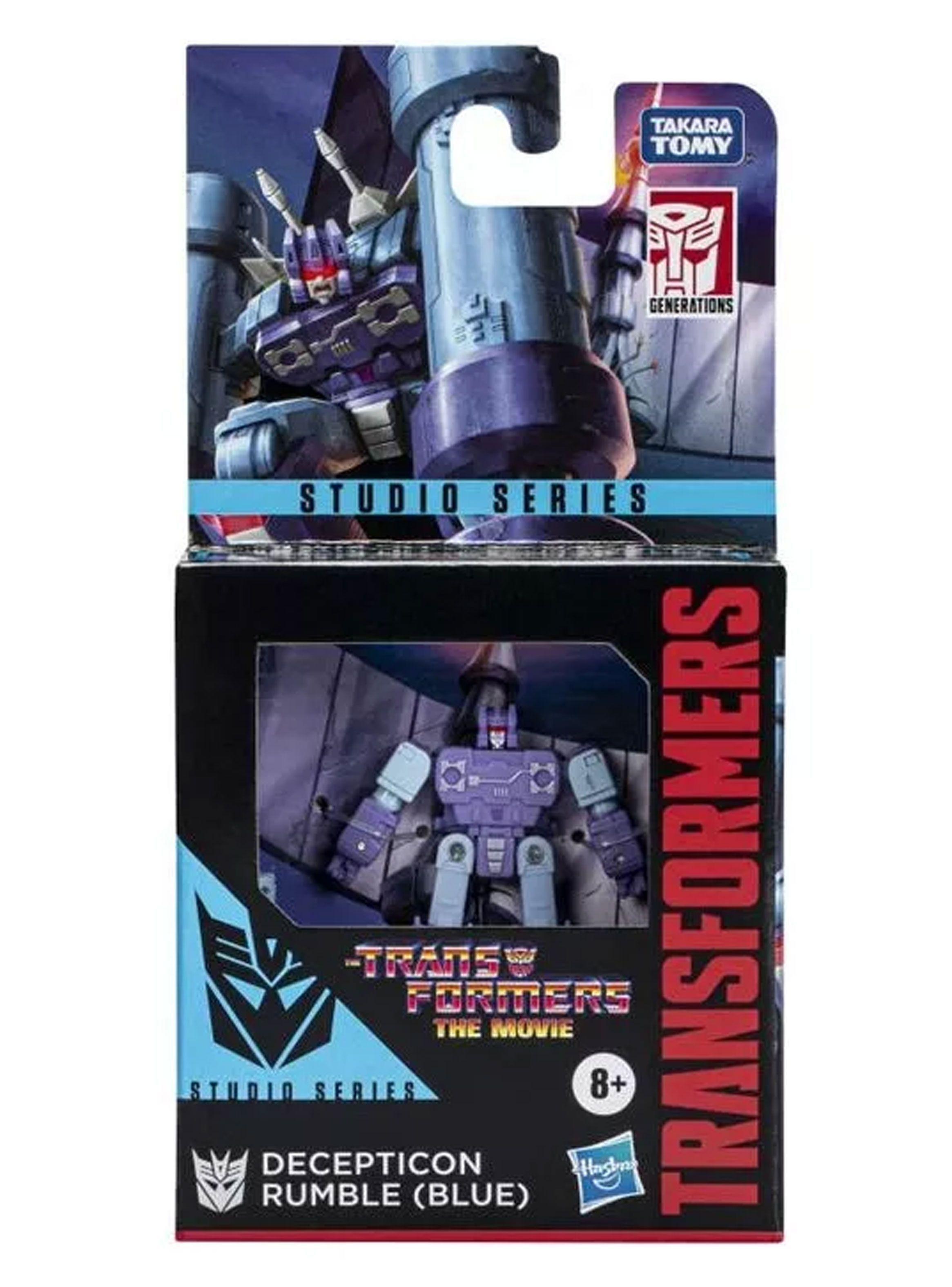 Transformers Studio Series Rumble Blue Figura Accion Takara-4