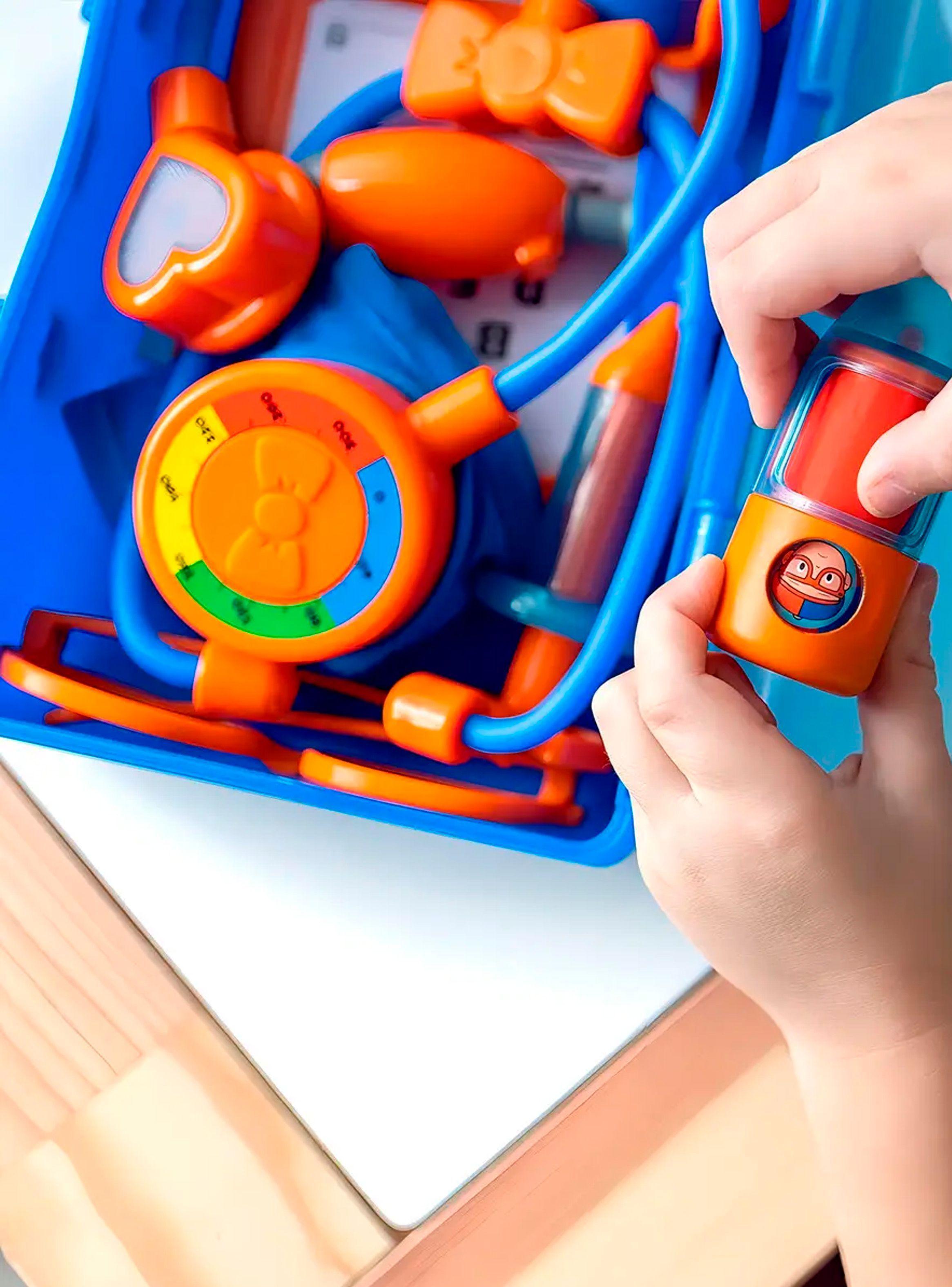 Set Juguete Doctor Medicina Blippi Accesorios niños 3+-4